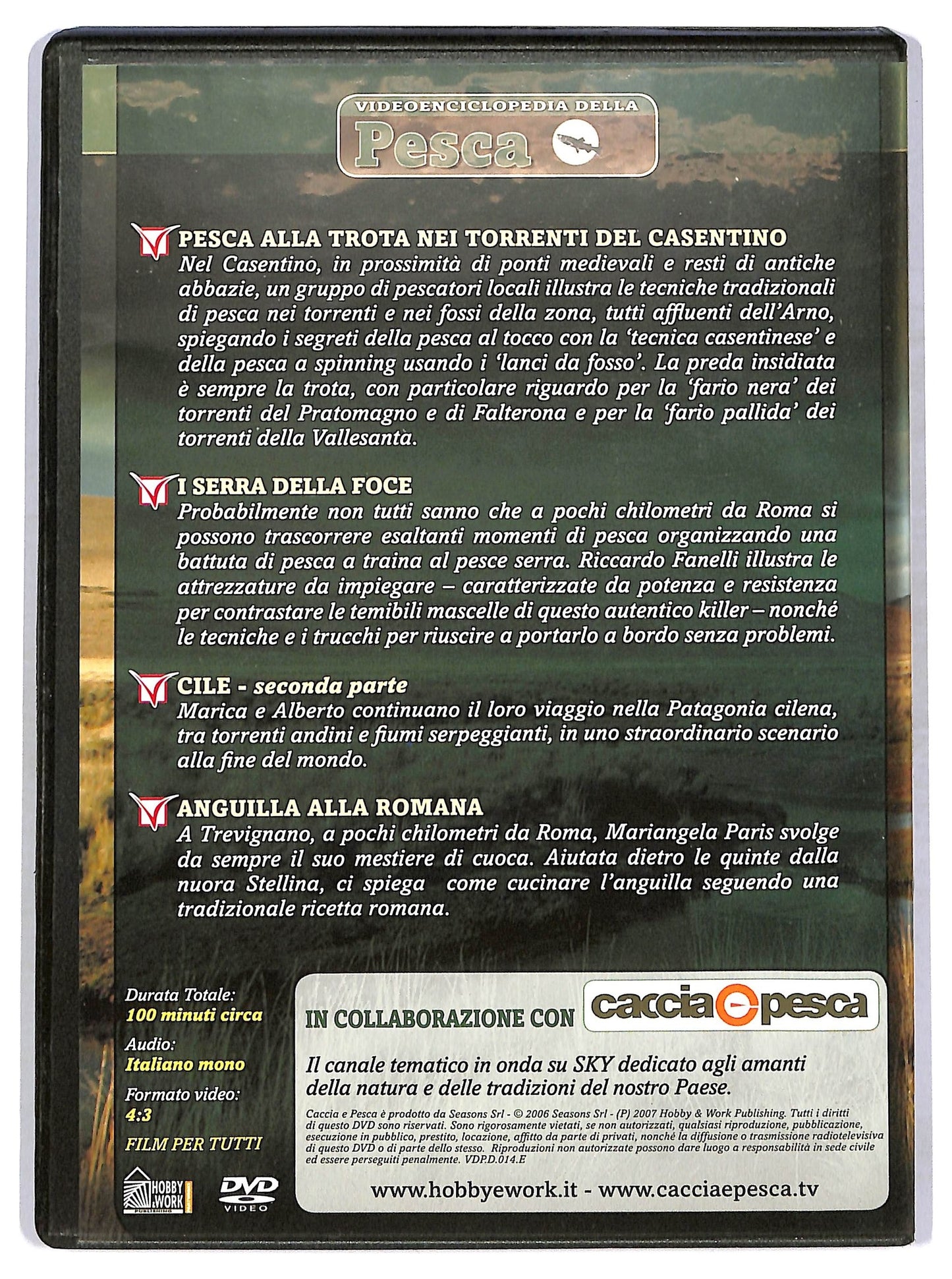 EBOND Videoenciclopedia della pesca volume 14 EDITORIALE DVD D764504