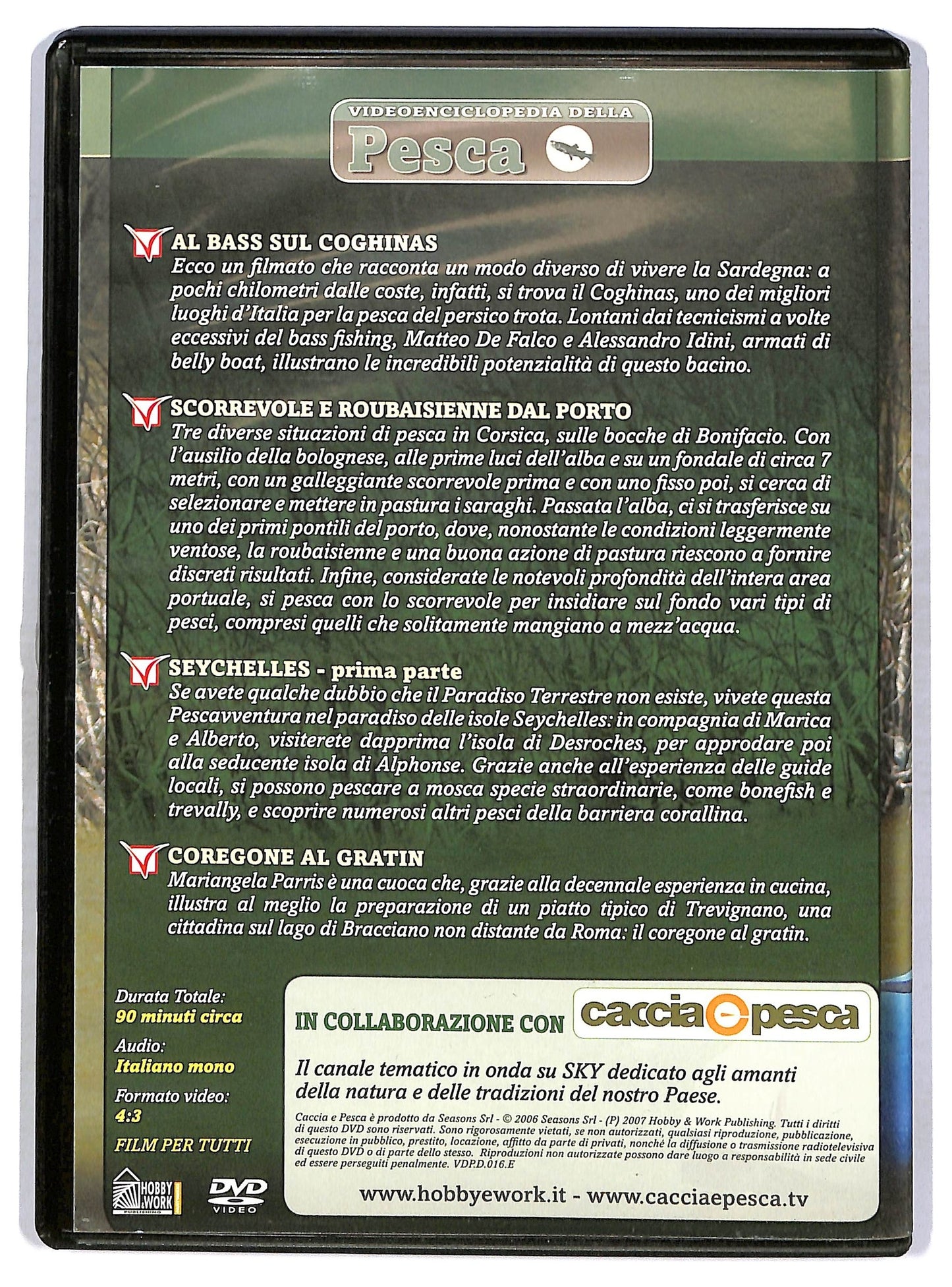 EBOND Videoenciclopedia della pesca volume 16 EDITORIALE DVD D764506