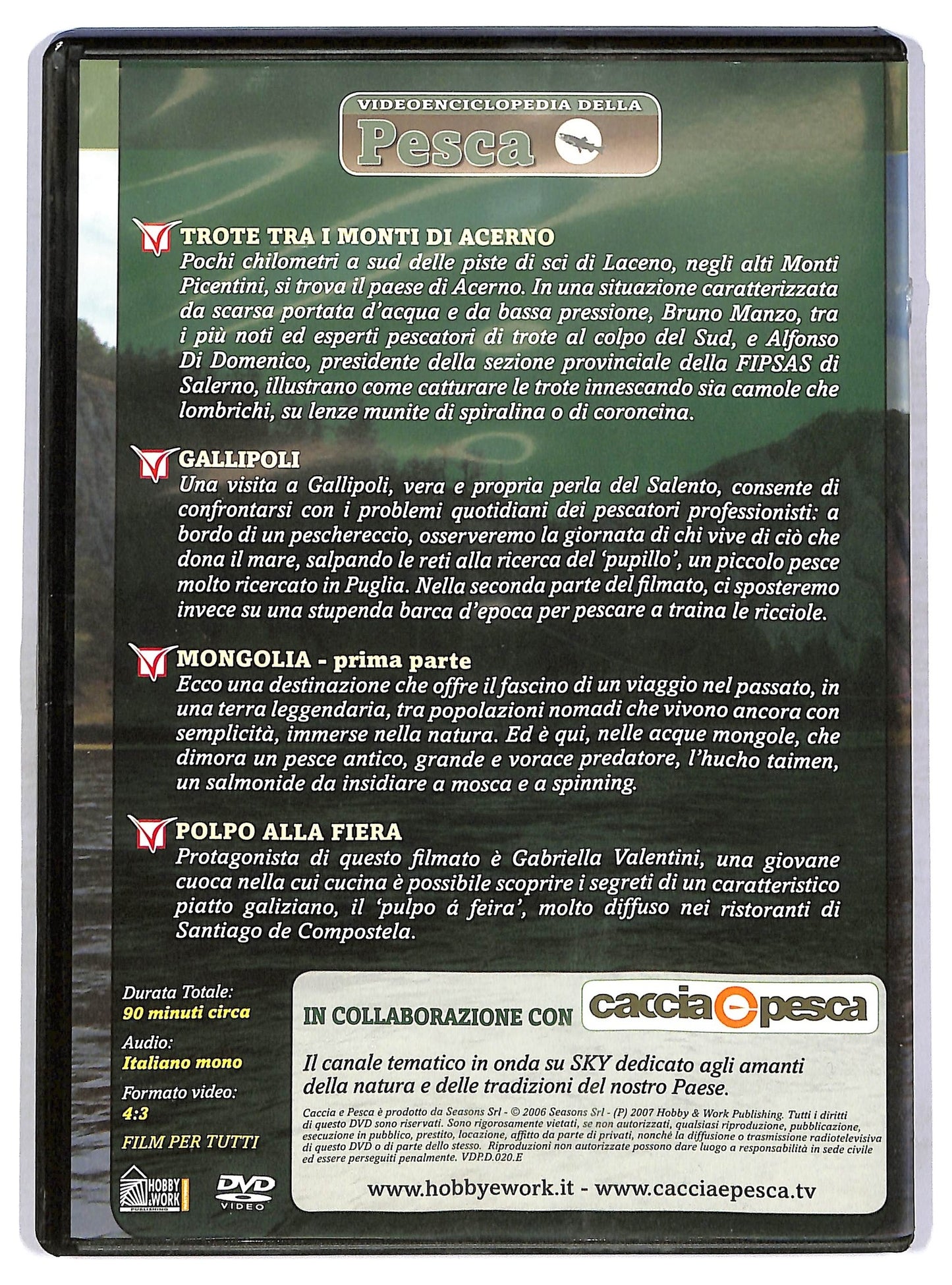 EBOND Videoenciclopedia della pesca volume 20 EDITORIALE DVD D764508