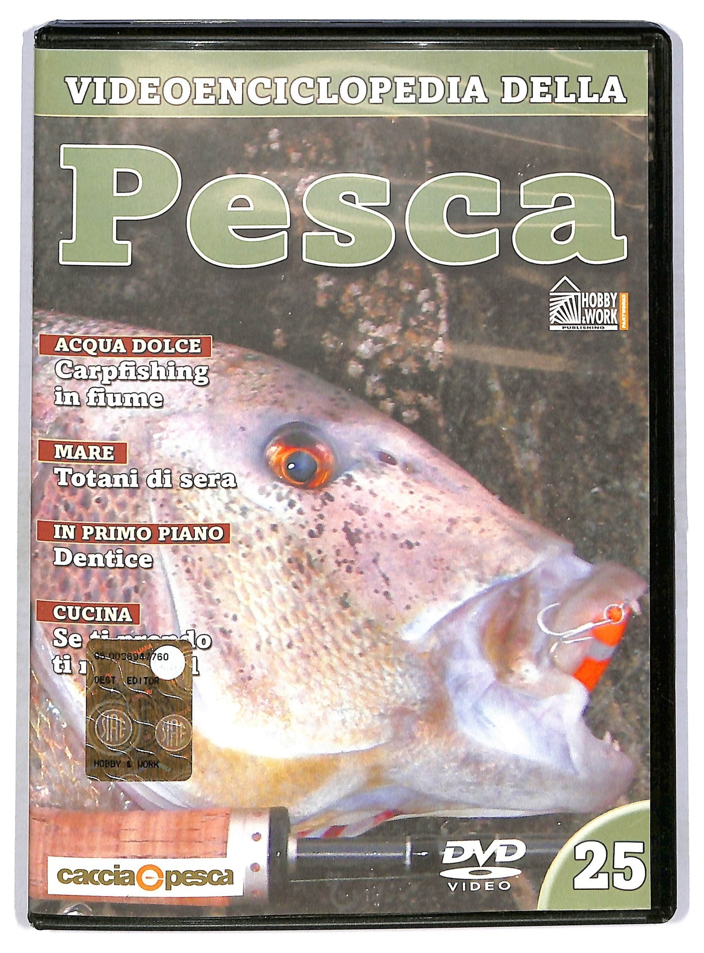 EBOND Videoenciclopedia della pesca volume 25 EDITORIALE DVD D764511