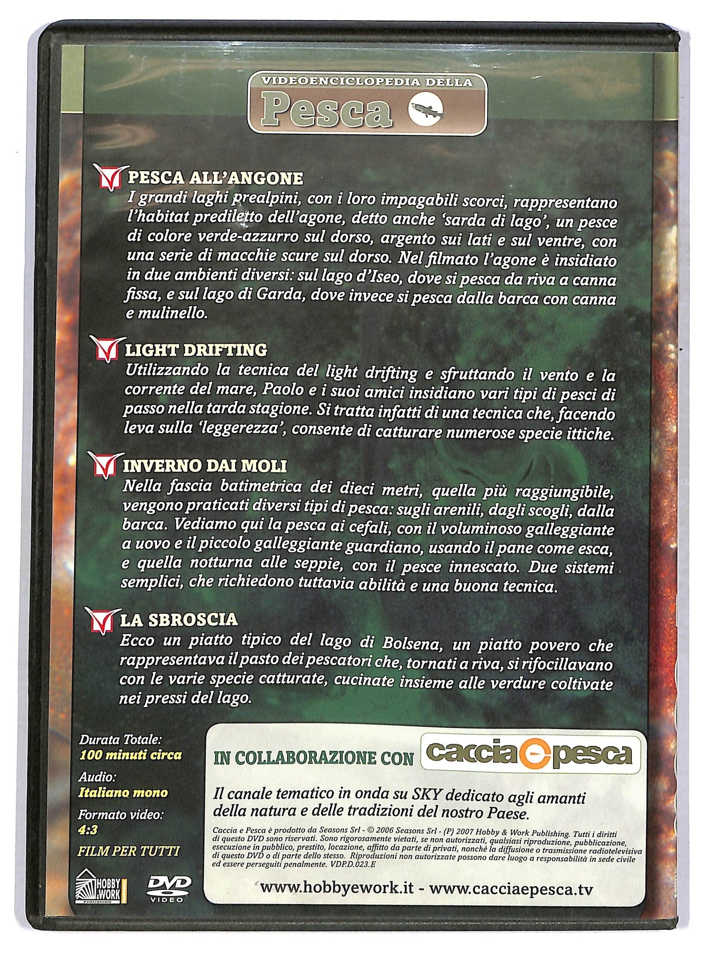 EBOND Videoenciclopedia della pesca volume 23 EDITORIALE DVD D764513