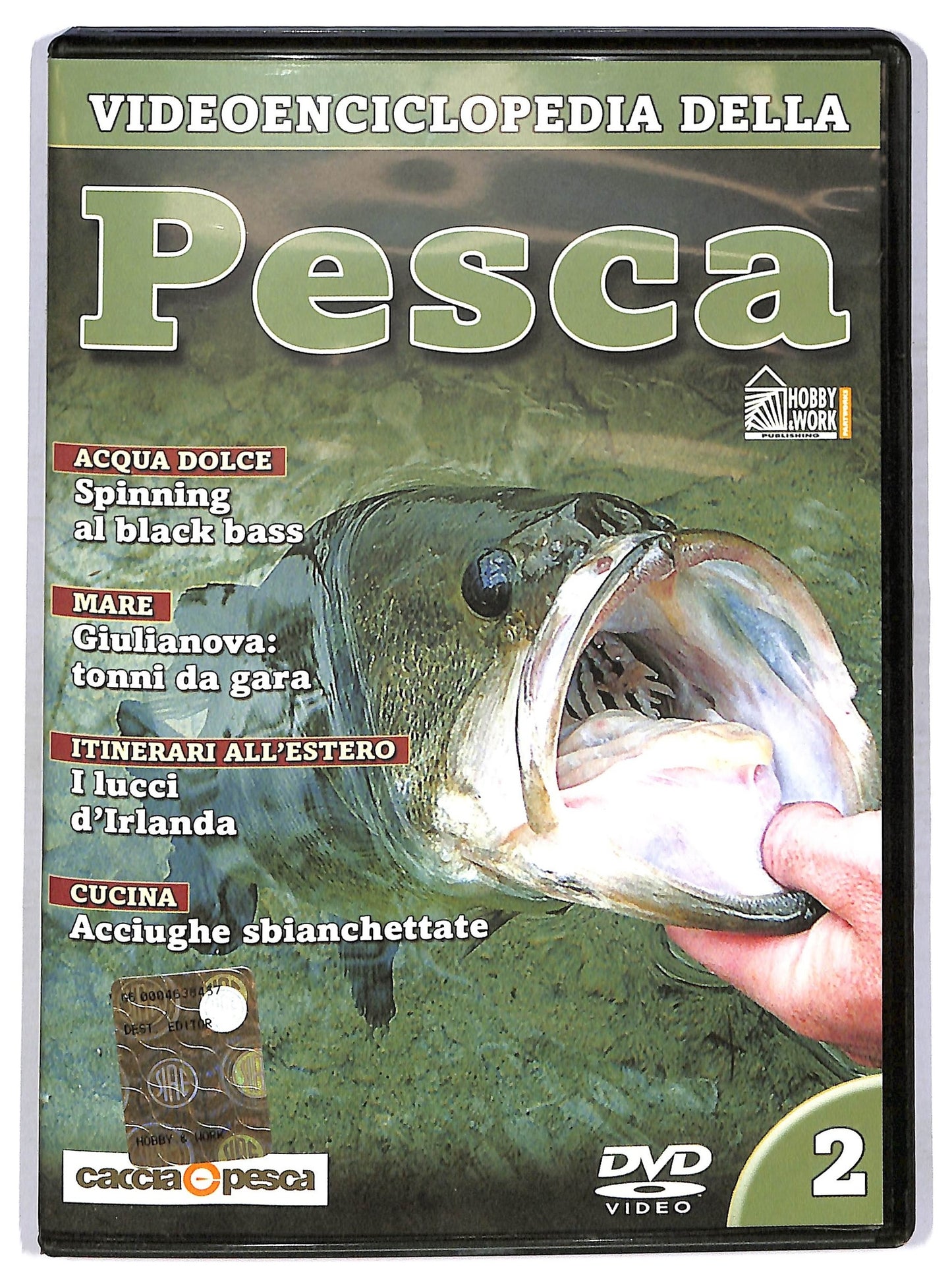 EBOND Videoenciclopedia della pesca Volume 2 EDITORIALE DVD D764515