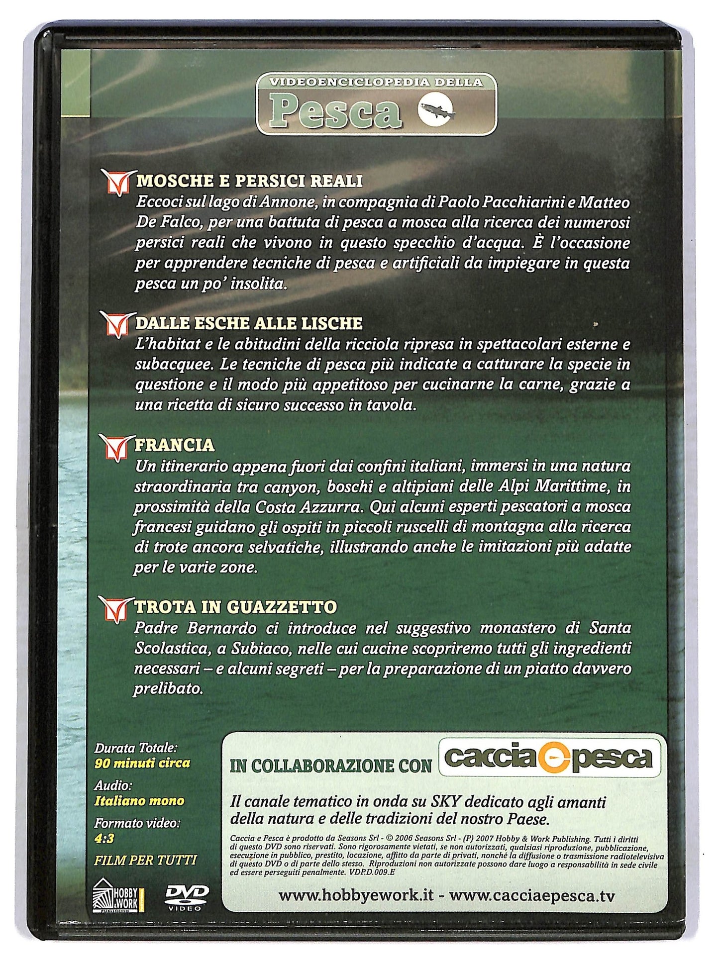 EBOND Videoenciclopedia della pesca vol 9 EDITORIALE DVD D764520