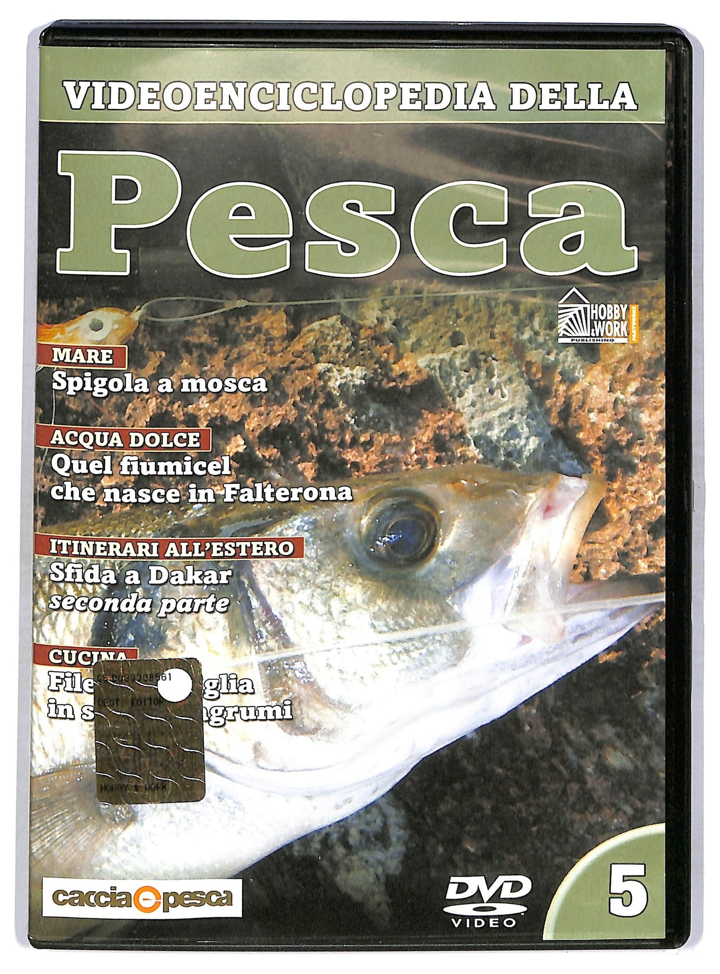 EBOND Videoenciclopedia della pesca vol 5 EDITORIALE DVD D764524