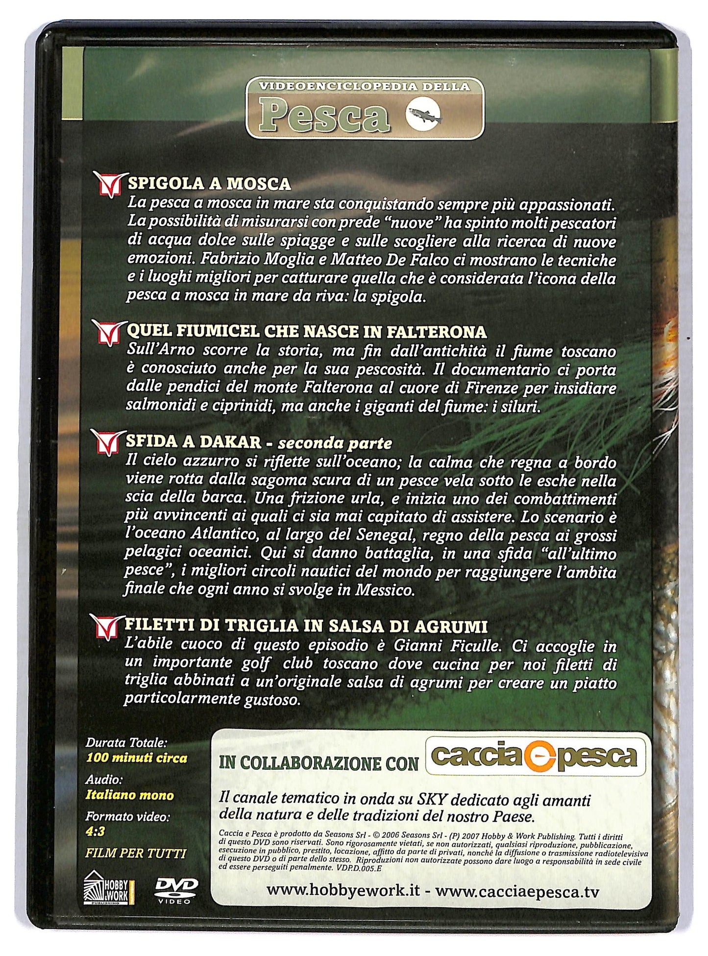 EBOND Videoenciclopedia della pesca vol 5 EDITORIALE DVD D764524