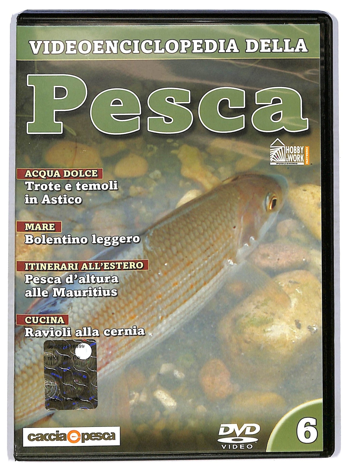 EBOND Videoenciclopedia della pesca vol 6 EDITORIALE DVD D764525