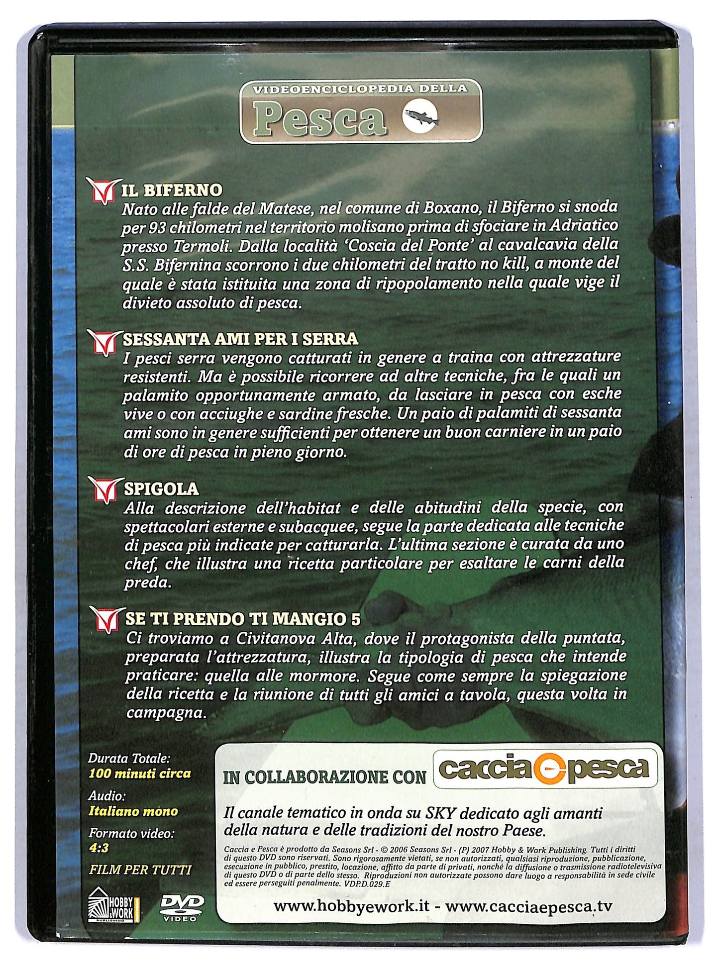 EBOND Videoenciclopedia della pesca vol 29 EDITORIALE DVD D764528