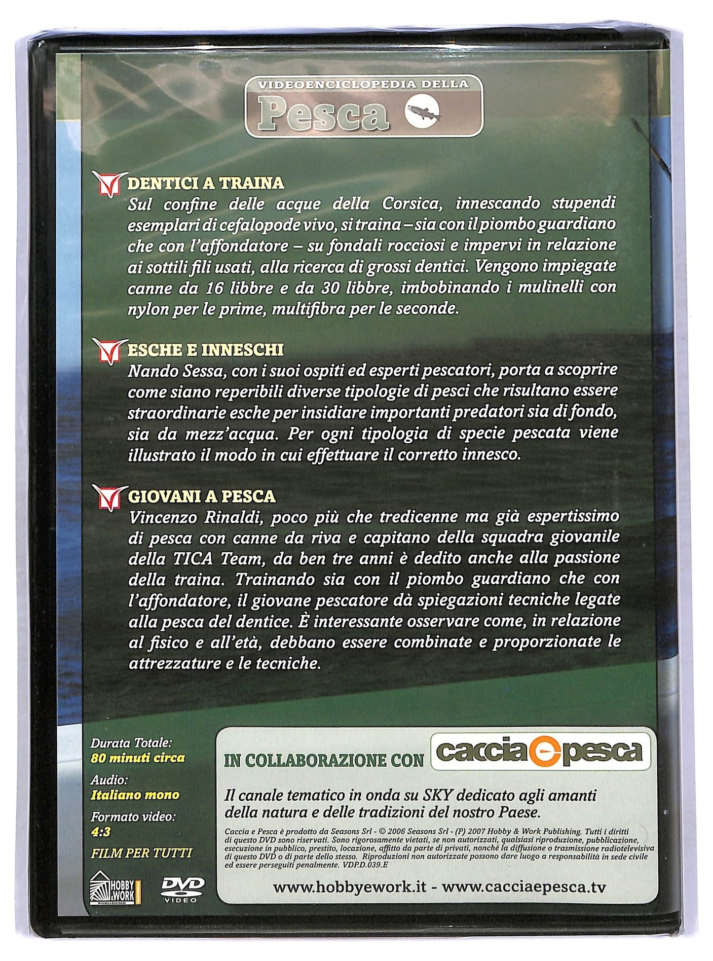 EBOND Videoenciclopedia della pesca vol 39 EDITORIALE DVD D764530