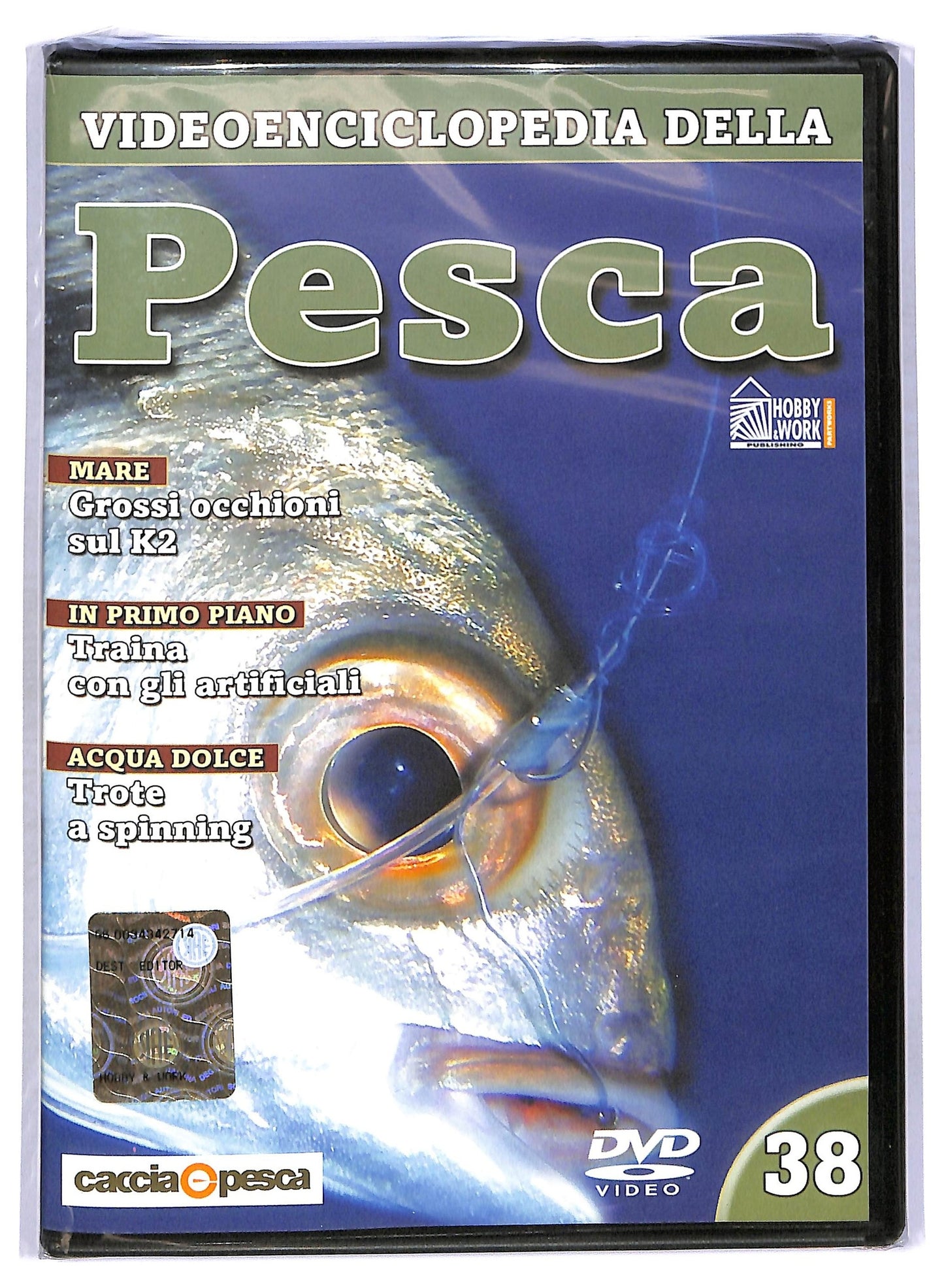 EBOND Videoenciclopedia della pesca vol 38 EDITORIALE DVD D764531