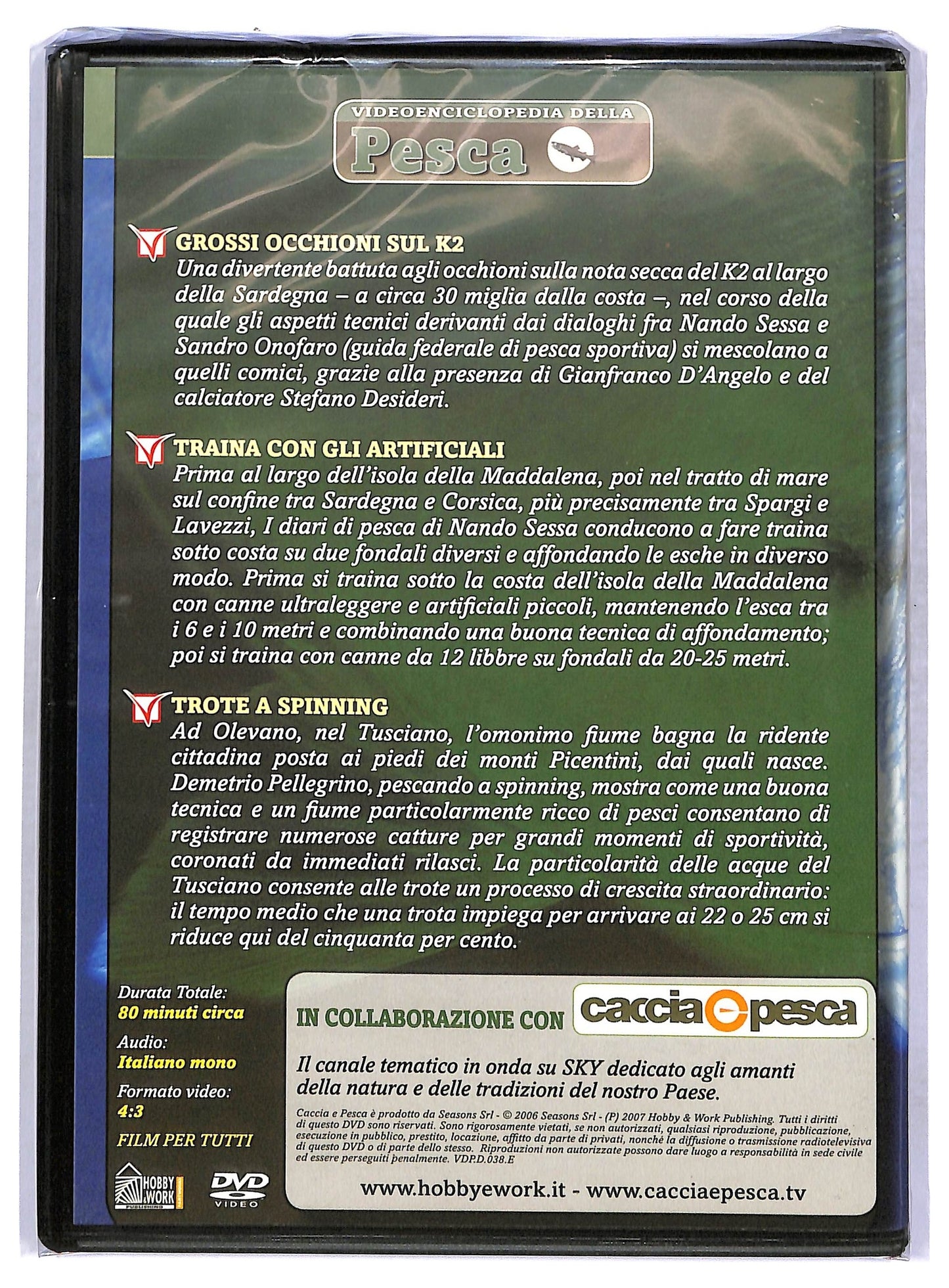 EBOND Videoenciclopedia della pesca vol 38 EDITORIALE DVD D764531
