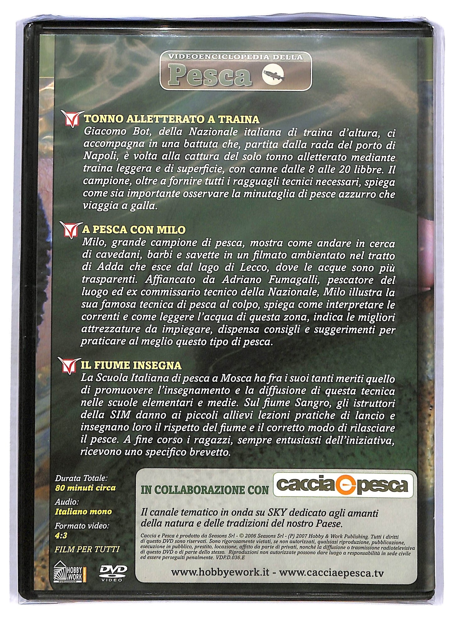 EBOND Videoenciclopedia della pesca vol 36 EDITORIALE DVD D764533