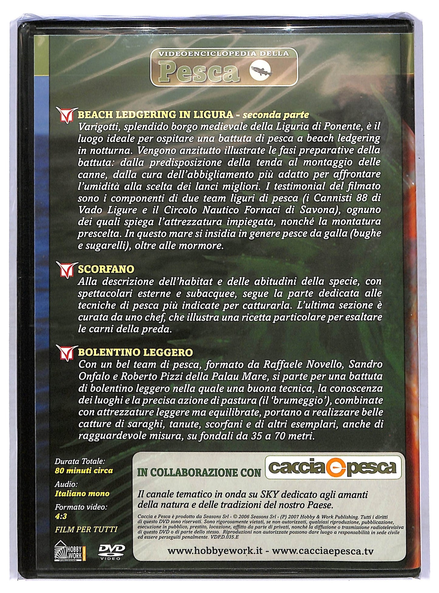 EBOND Videoenciclopedia della pesca volume 35 EDITORIALE DVD D764534