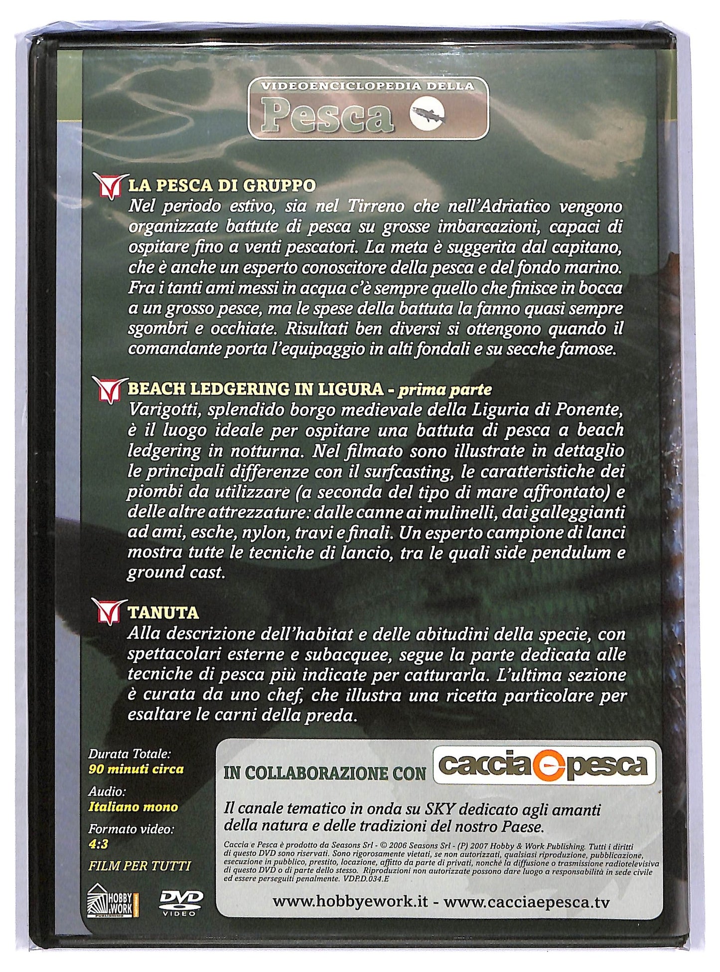 EBOND Videoenciclopedia della pesca vol 34 EDITORIALE DVD D764535