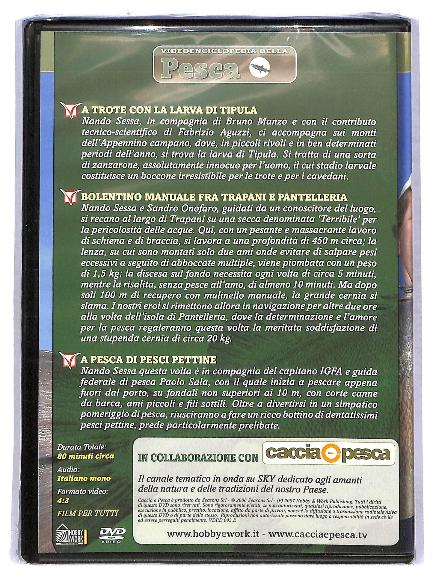 EBOND Videoenciclopedia della pesca vol 43 EDITORIALE DVD D764545