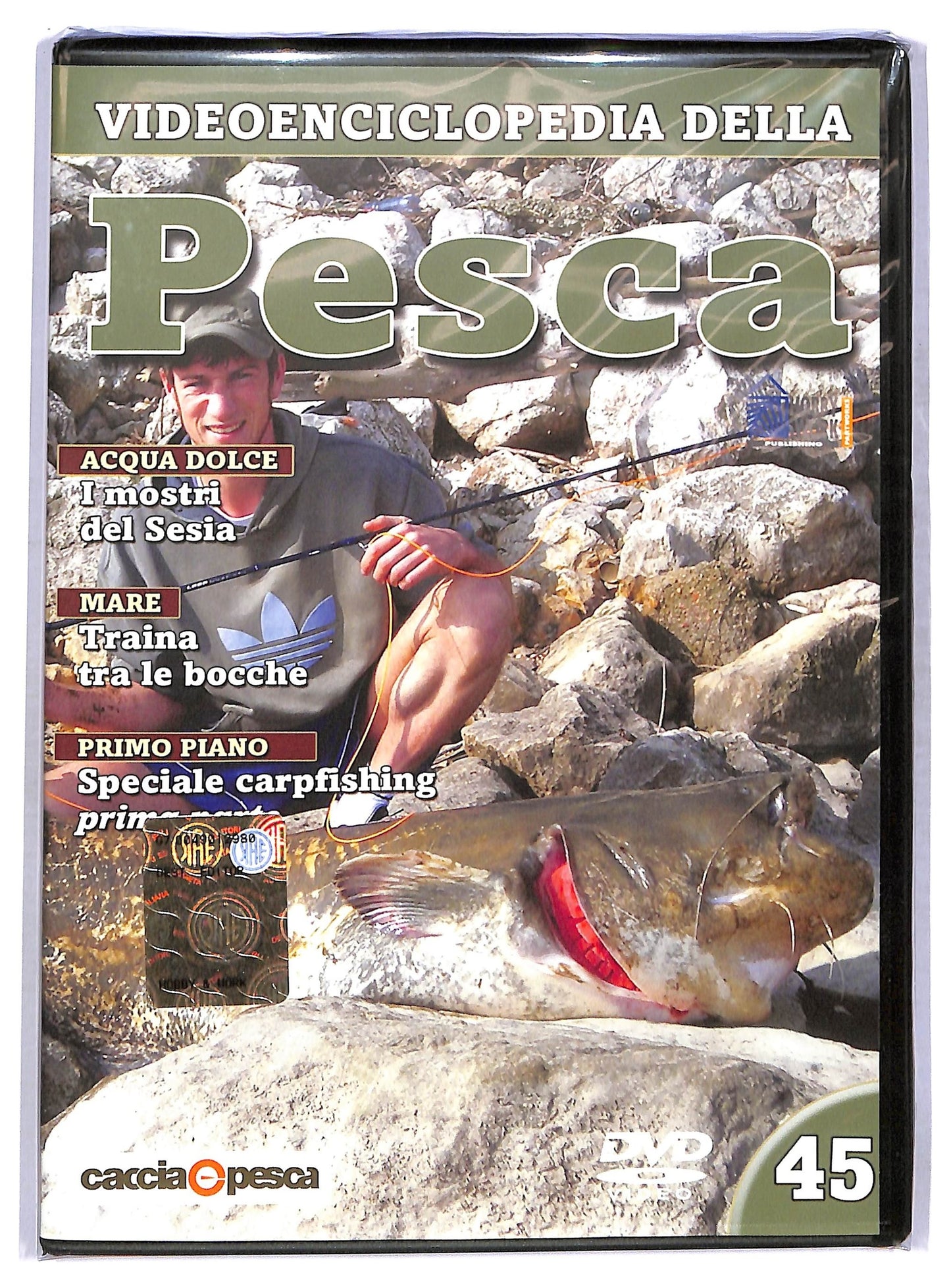 EBOND Videoenciclopedia della pesca vol 45 EDITORIALE DVD D764547