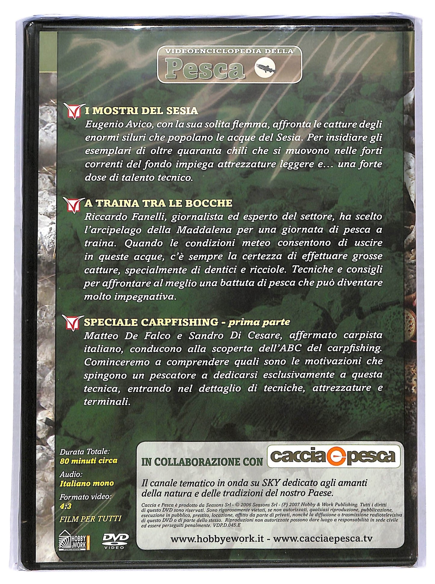 EBOND Videoenciclopedia della pesca vol 45 EDITORIALE DVD D764547