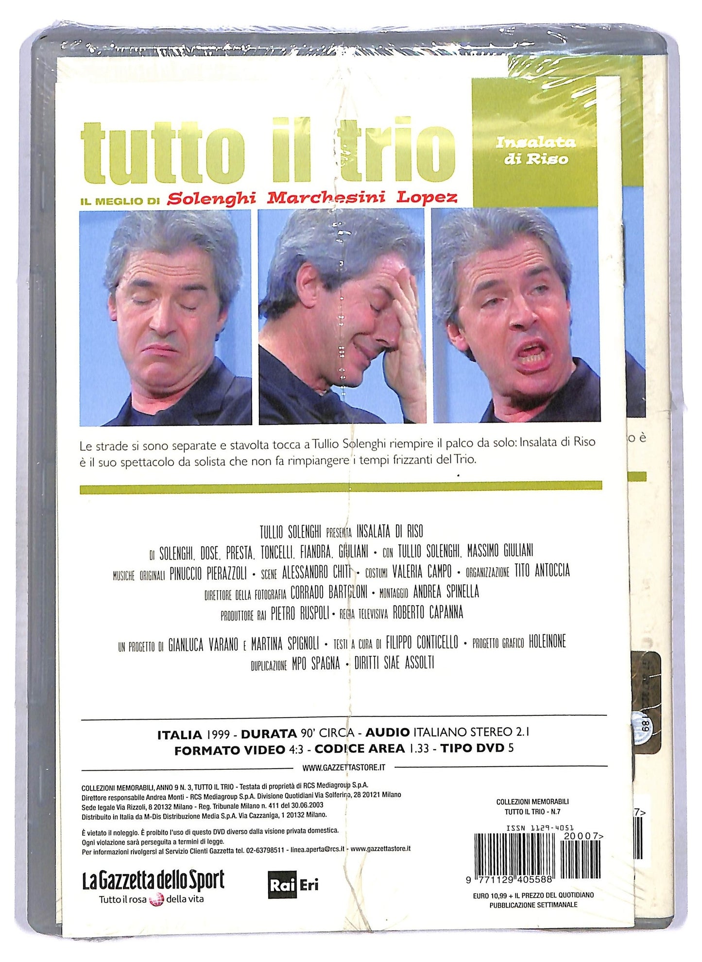EBOND Tutto Il Trio - Isalata Di Riso Vol. 7 DVD Editoriale D764623