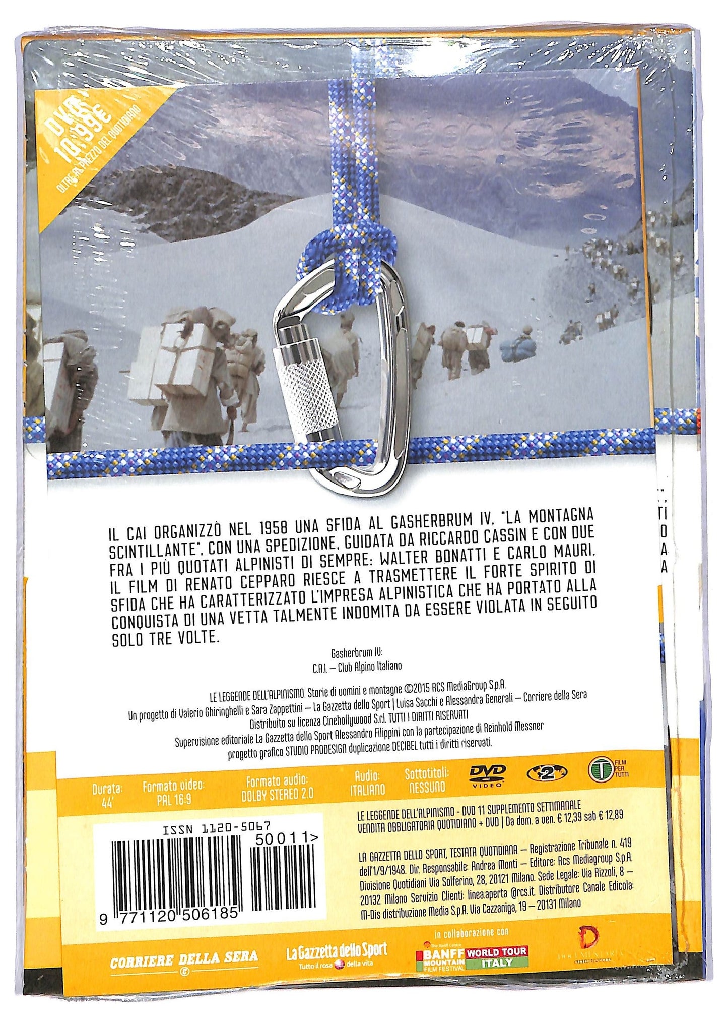 EBOND Le Leggende Dell' Alpinismo Vol. 11 Slipcase EDITORIALE DVD D764717