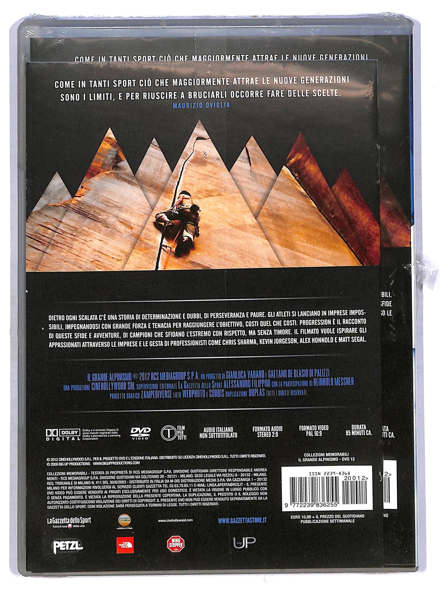 EBOND Progression - il grande alpinismo volume 12 EDITORIALE DVD D764721