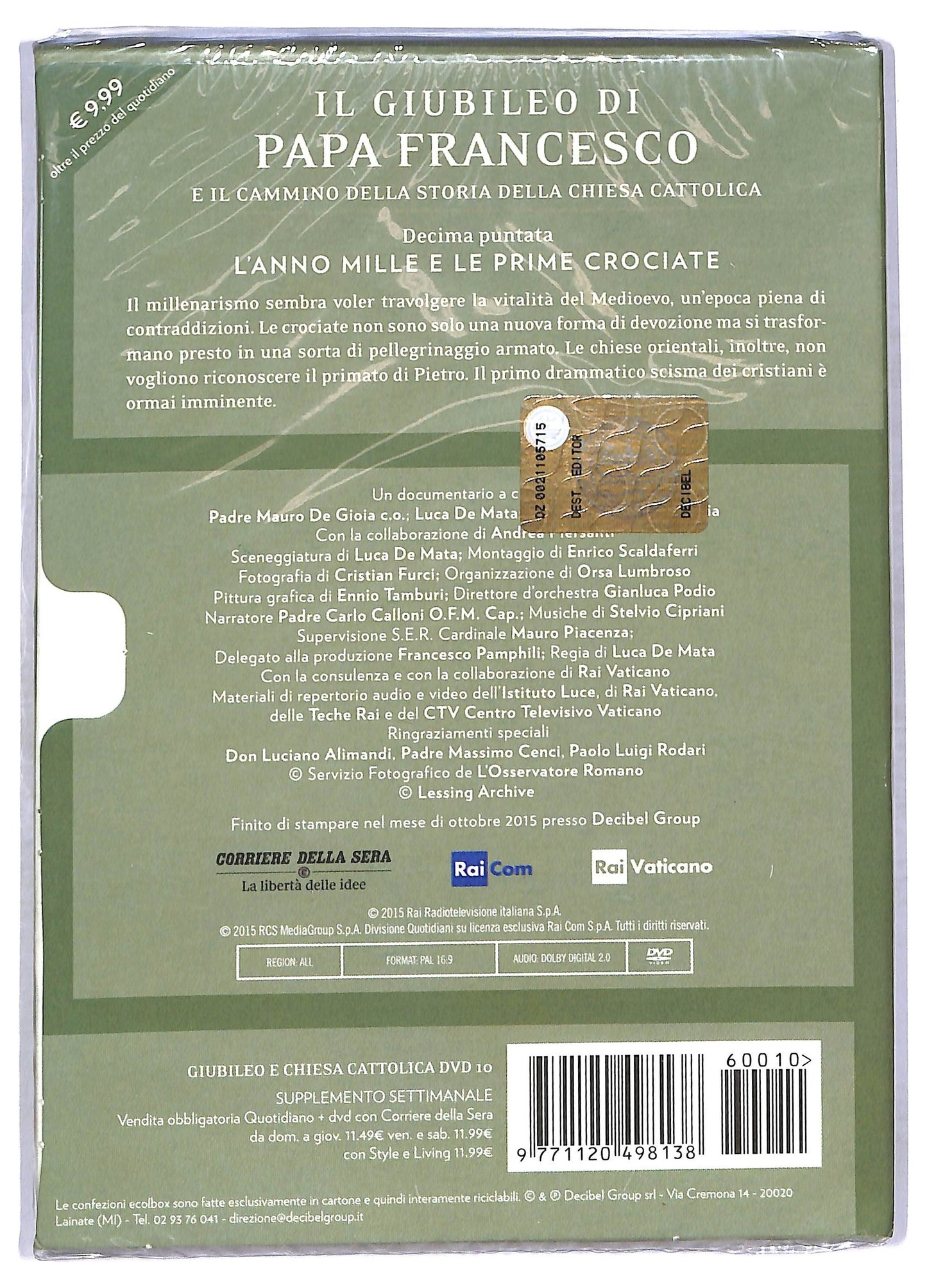 EBOND IL Giubileo Di Papa Francesco Vol. 10 Slipcase EDITORIALE DVD D764722