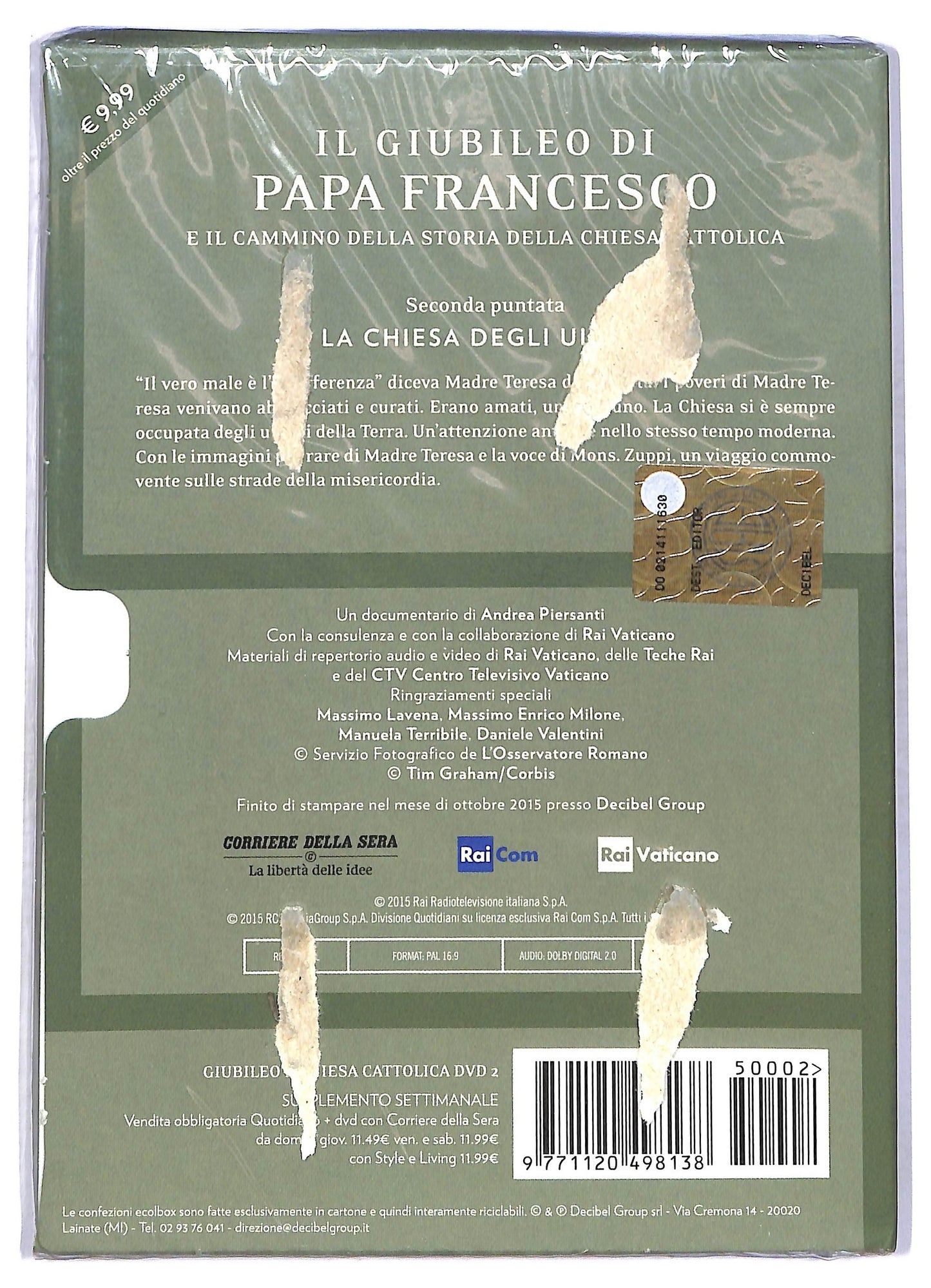 EBOND IL Giubileo Di Papa Francesco Vol. 2 Slipcase EDITORIALE DVD D764738