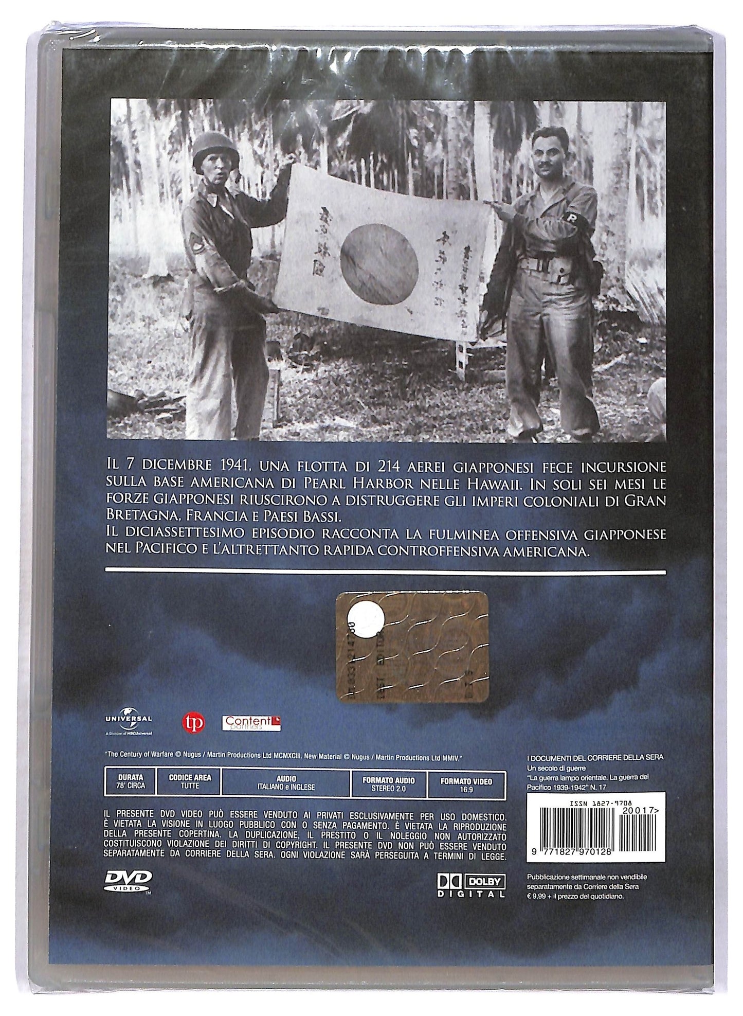 EBOND La guerra lampo orientale vol.17  EDITORIALE  DVD D764750
