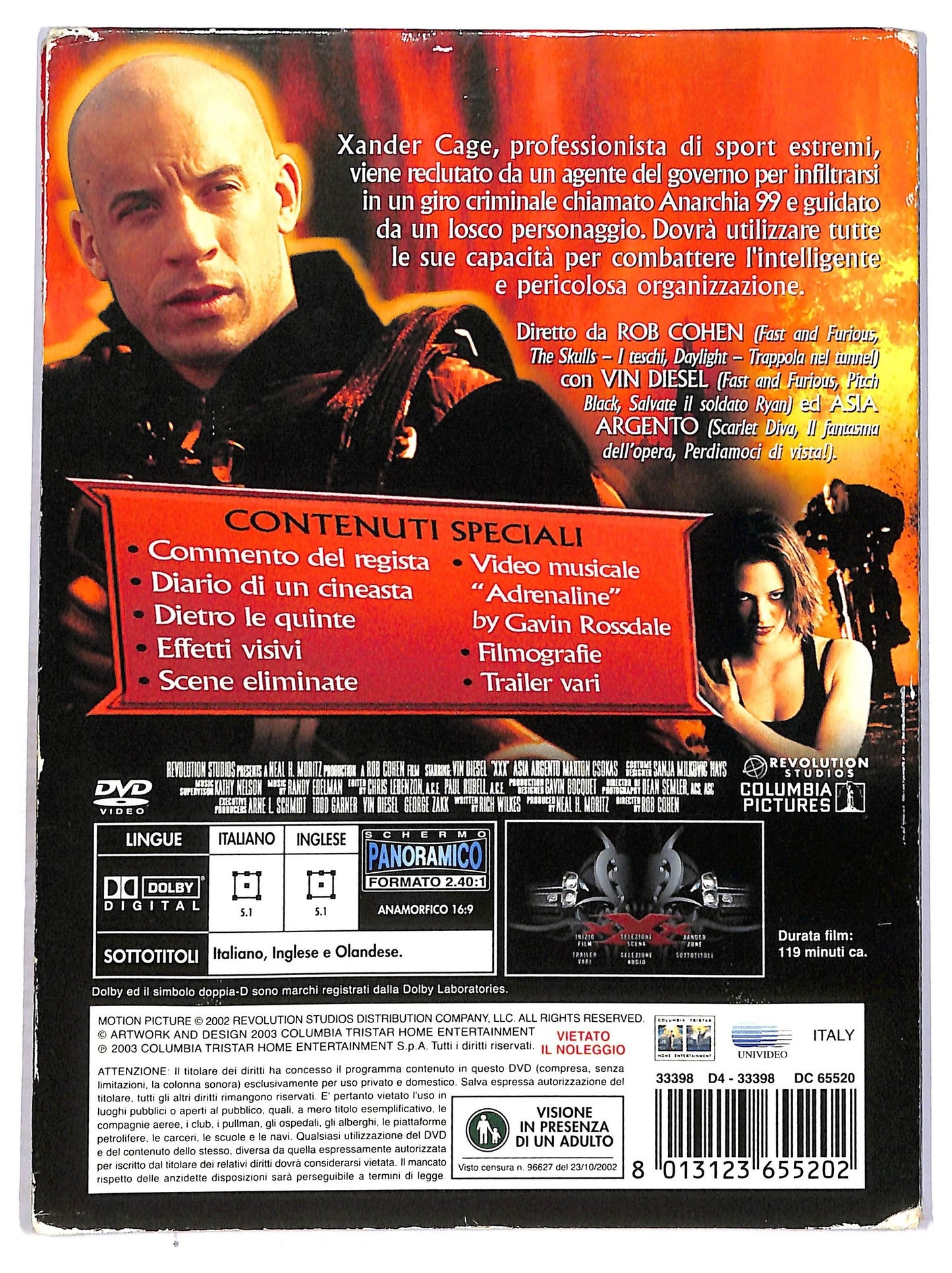 EBOND xXx - Digipack  DVD D764753