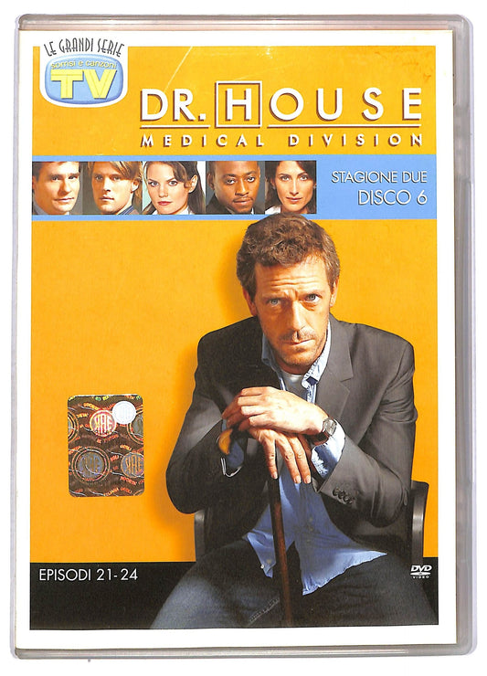 EBOND DR. House Medical Division Stgione 2 Disco 6 Epis. 21-24 EDITORIALE DVD D764868