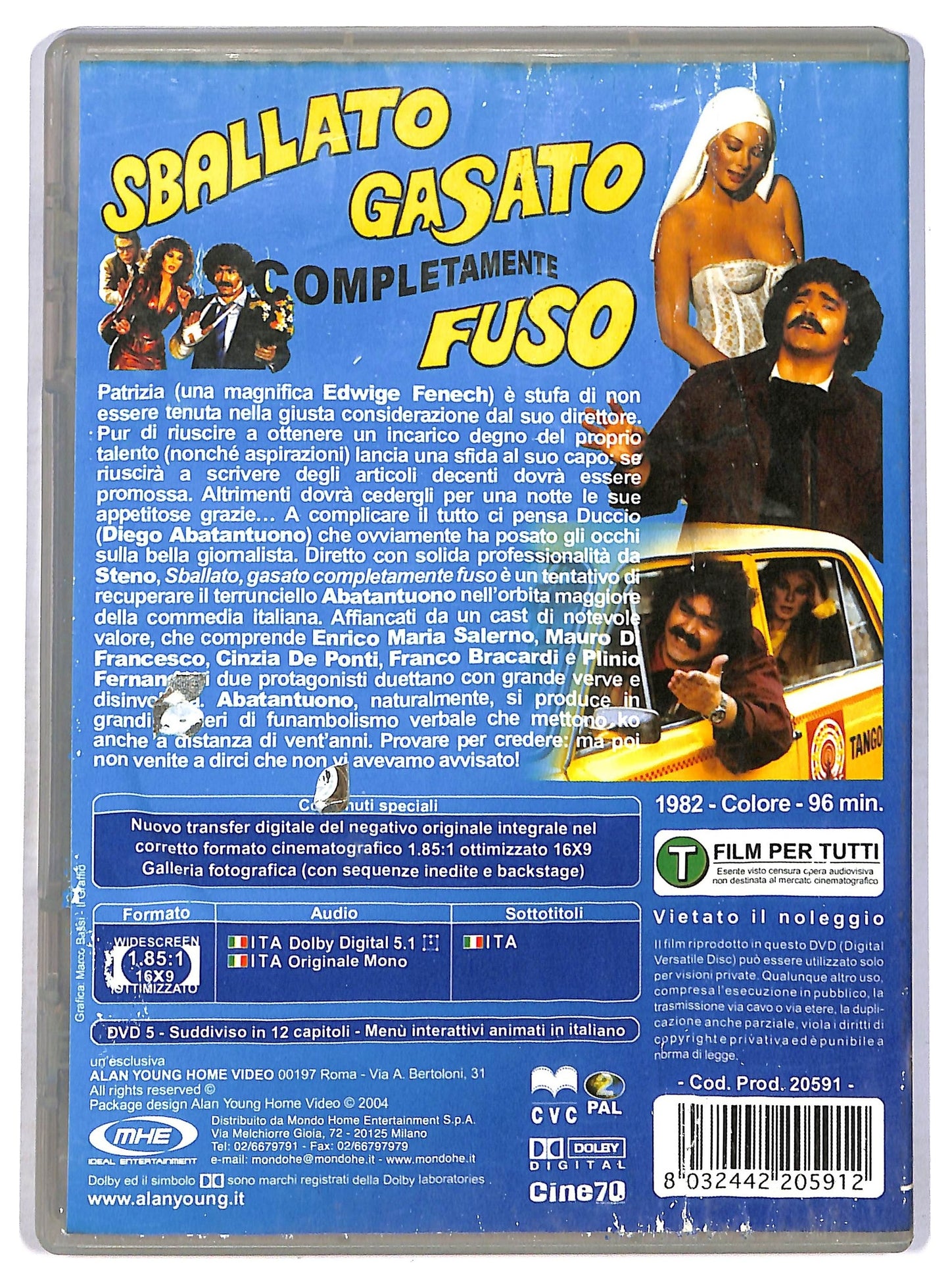 EBOND Sballato, gasato, completamente fuso DVD D764918