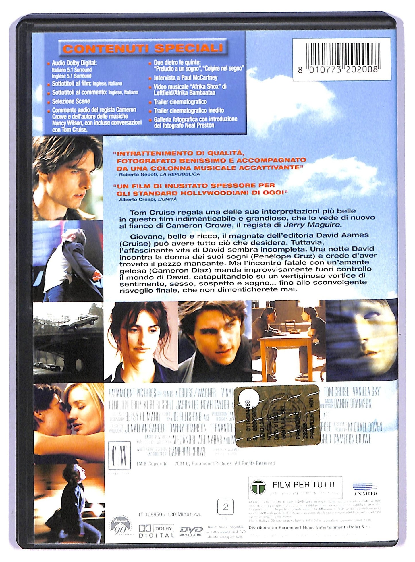 EBOND vanilla sky DVD D765006