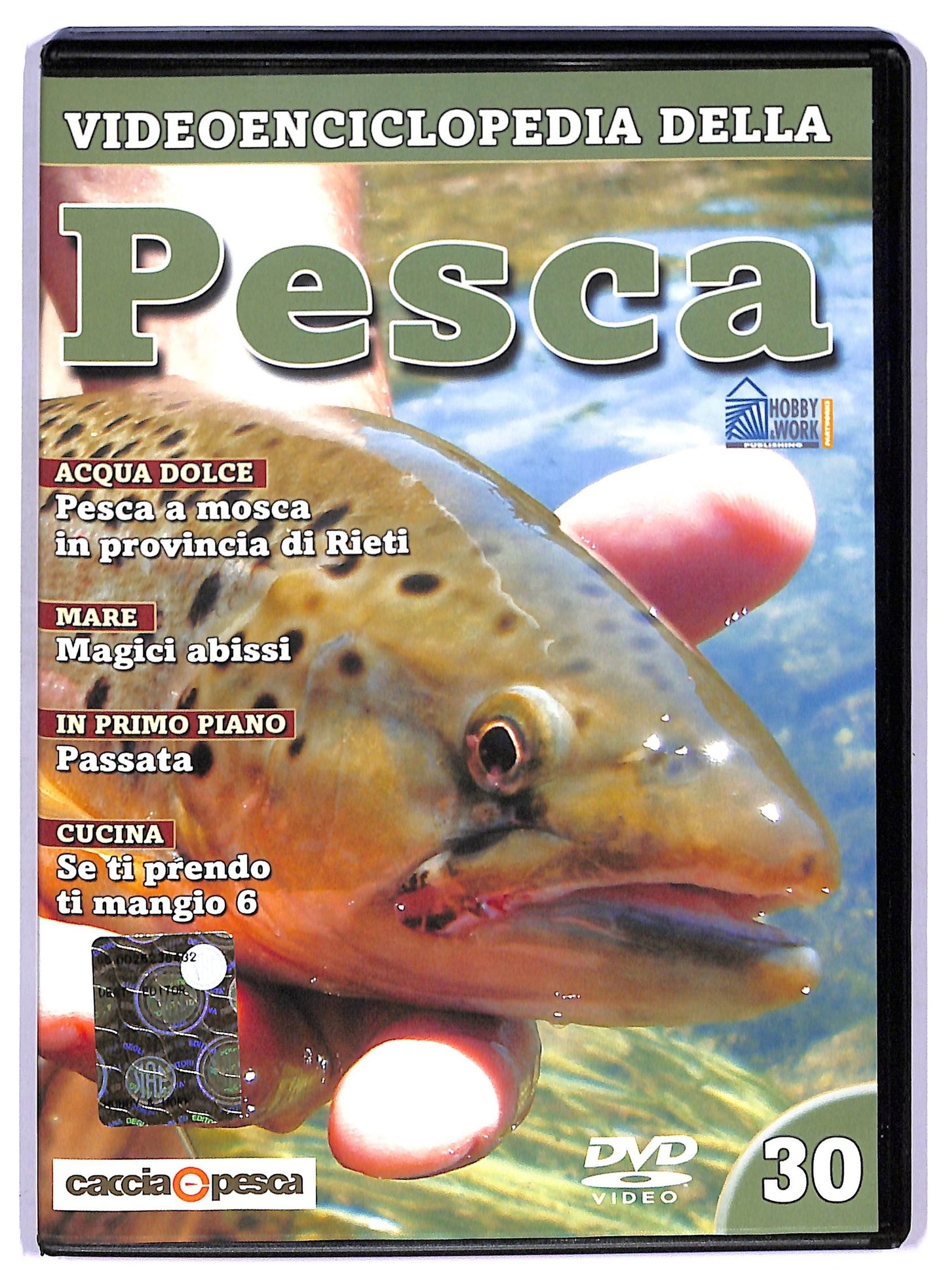 EBOND Videoenciclopedia della pesca vol 30 EDITORIALE DVD D765030