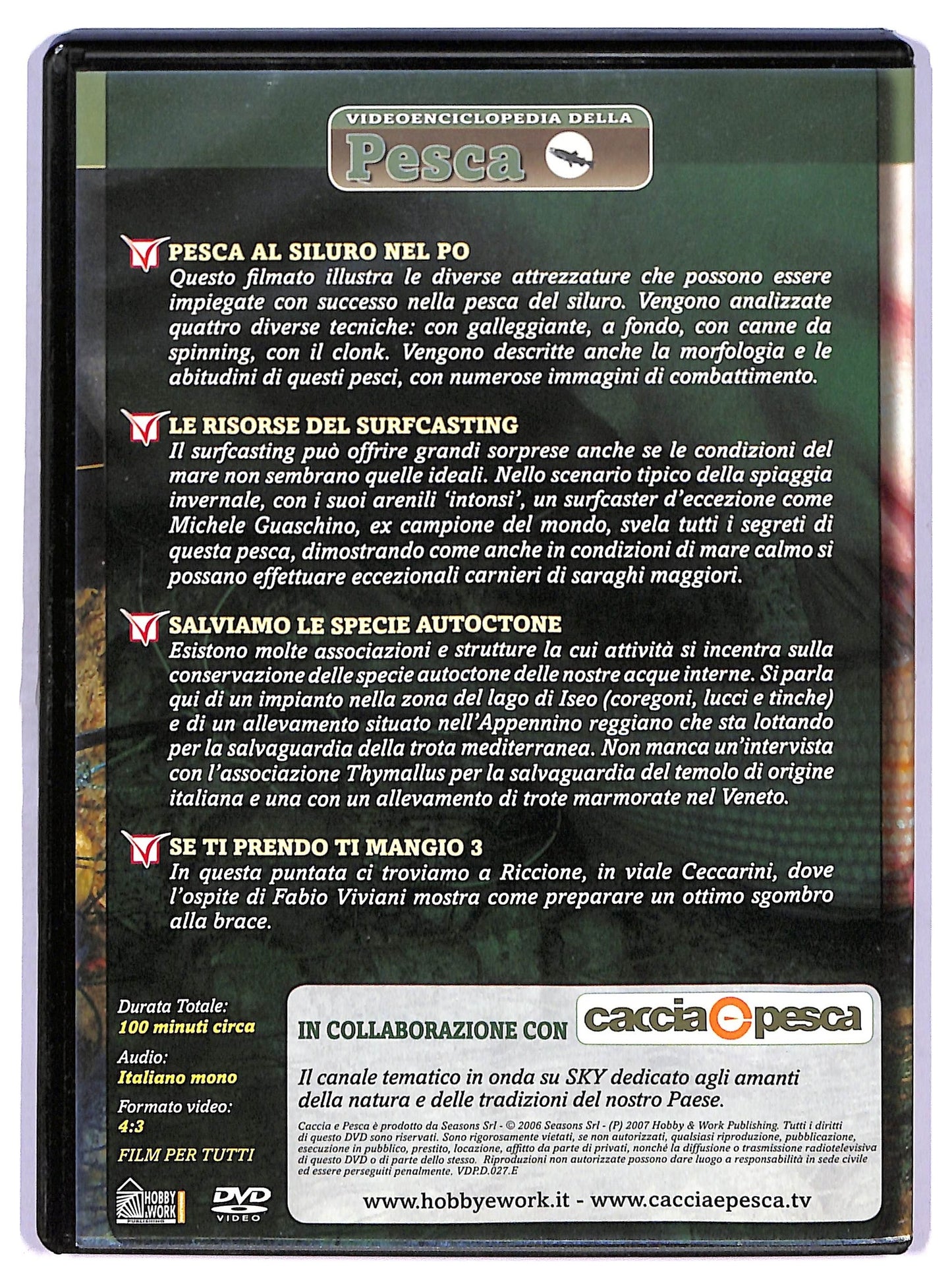 EBOND Videoenciclopedia Della Pesca Vol. 27 EDITORIALE DVD D765037