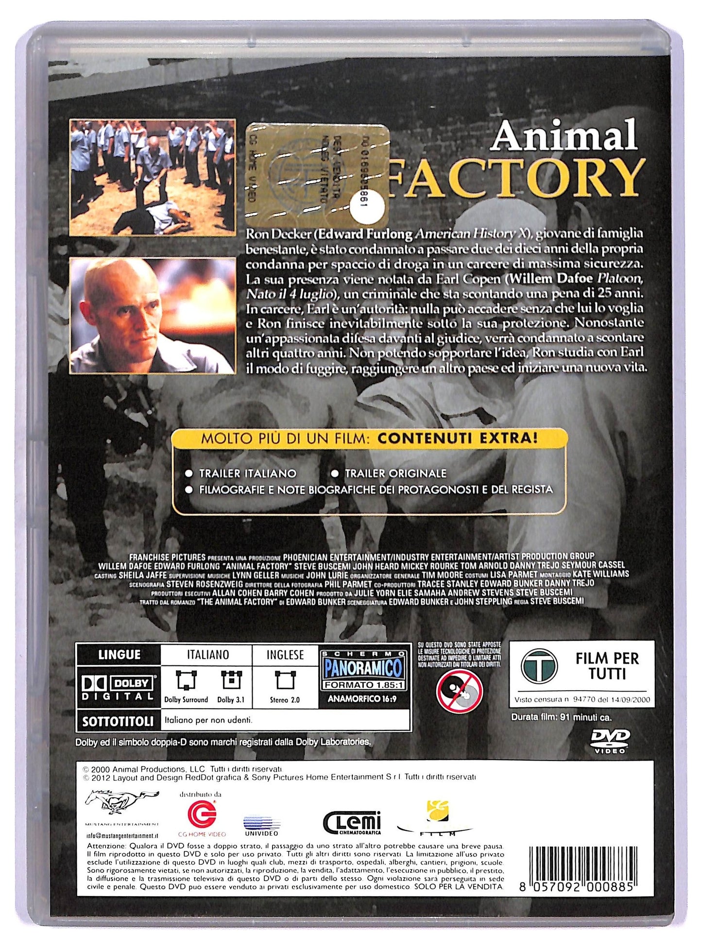 EBOND animal factory DVD D765131