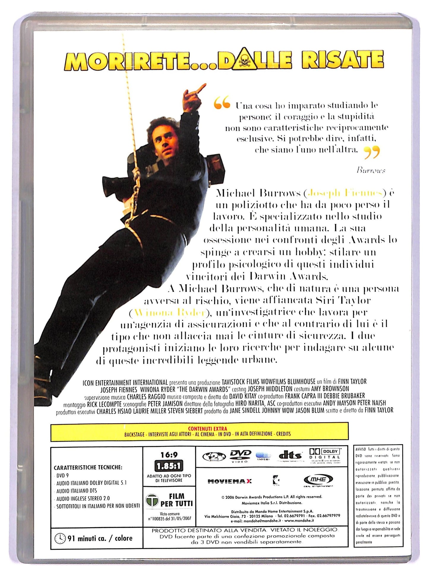 EBOND The Darwin Awards EDITORIALE DVD D765135