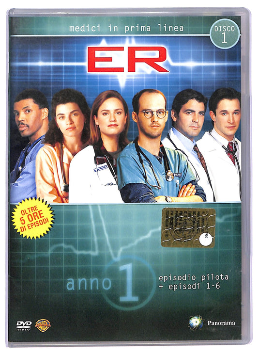 EBOND ER Medici In Prima Linea Disco 1 Anno 1 Epis. Pilota + 1-6 EDITORIALE DVD D765227