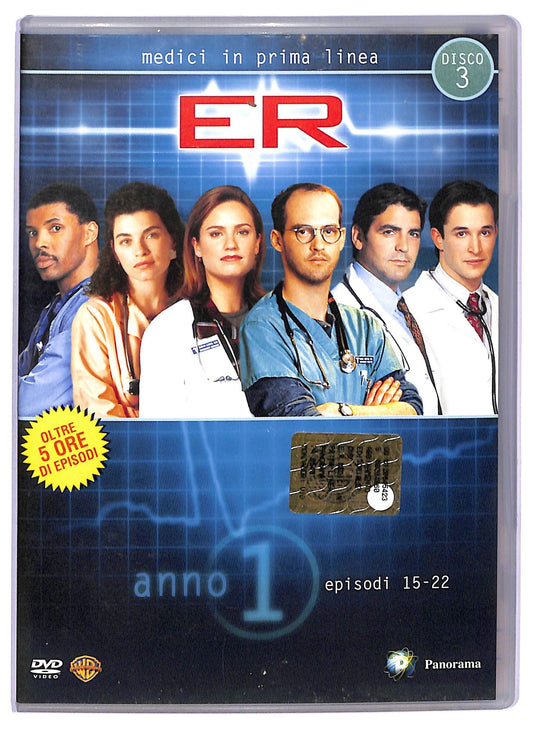 EBOND ER Medici In Prima Linea Disco 3 Anno1 Epis. 15-22 EDITORIALE DVD D765228