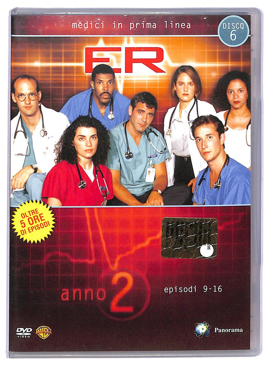 EBOND ER Medici In Prima Linea Disco 6 Anno 2 Epis. 9 - 16 EDITORIALE DVD D765230