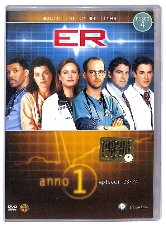 EBOND ER Medici in Prima Linea Disco 4 Anno 1 Epis 23-24 EDITORIALE DVD D765231