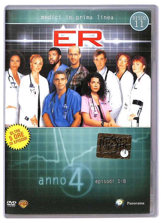 EBOND ER Medici In Prima Linea Disco 11 Anno 4 Epis. 1 - 8 EDITORIALE DVD D765232