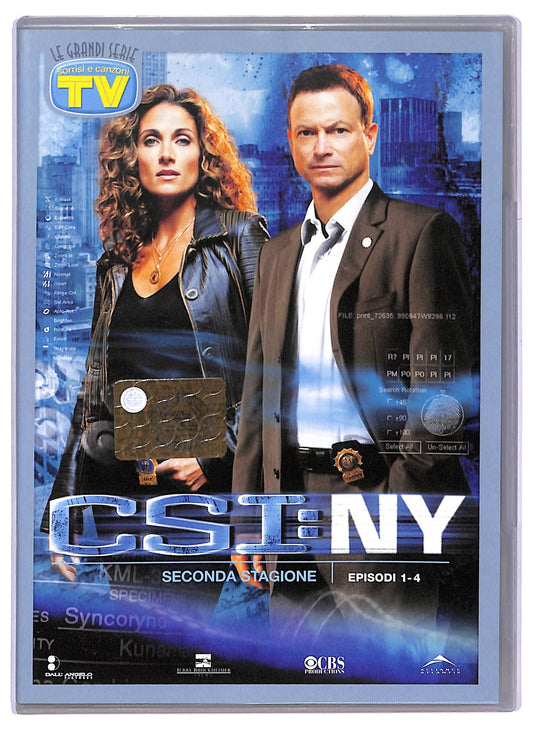 EBOND CSI: NY Seconda Stagione Epis. 1 - 4 EDITORIALE DVD D765280