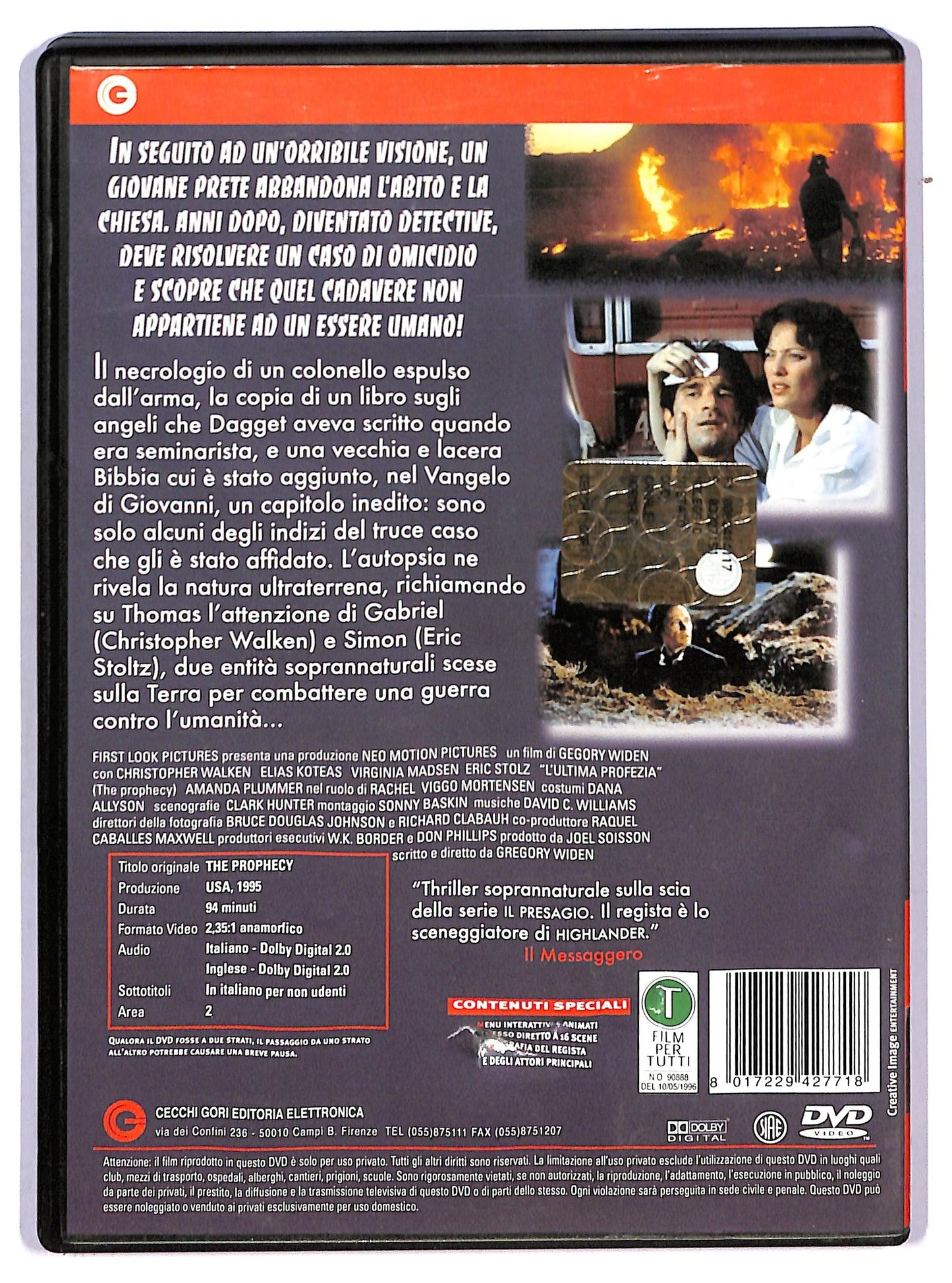EBOND L'ultima profezia con Christopher Walken DVD D765365