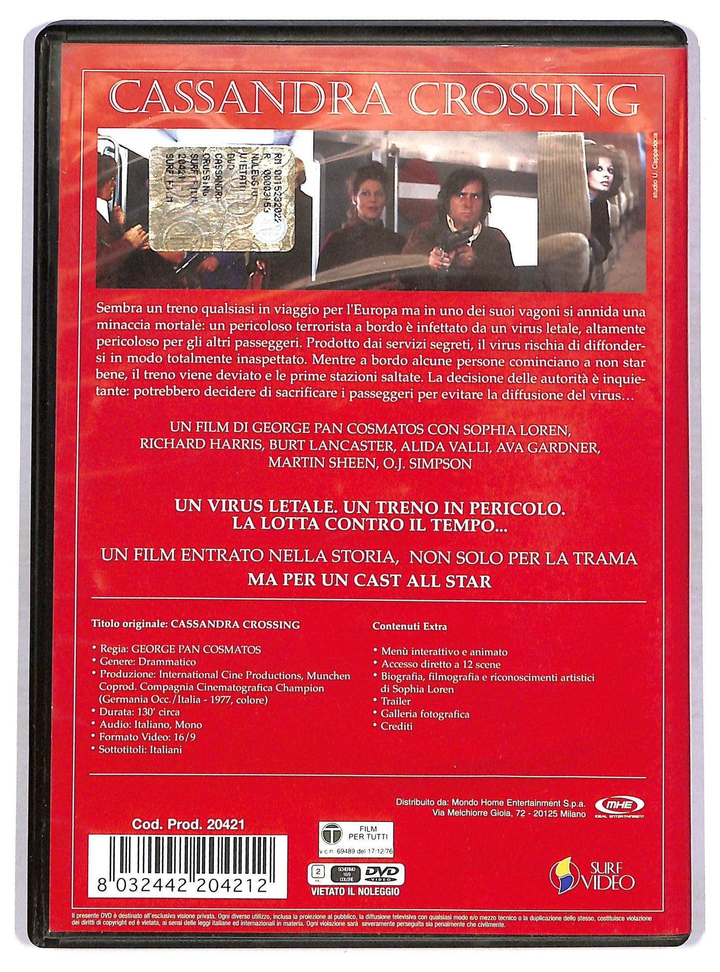 EBOND Cassandra Crossing DVD D765415