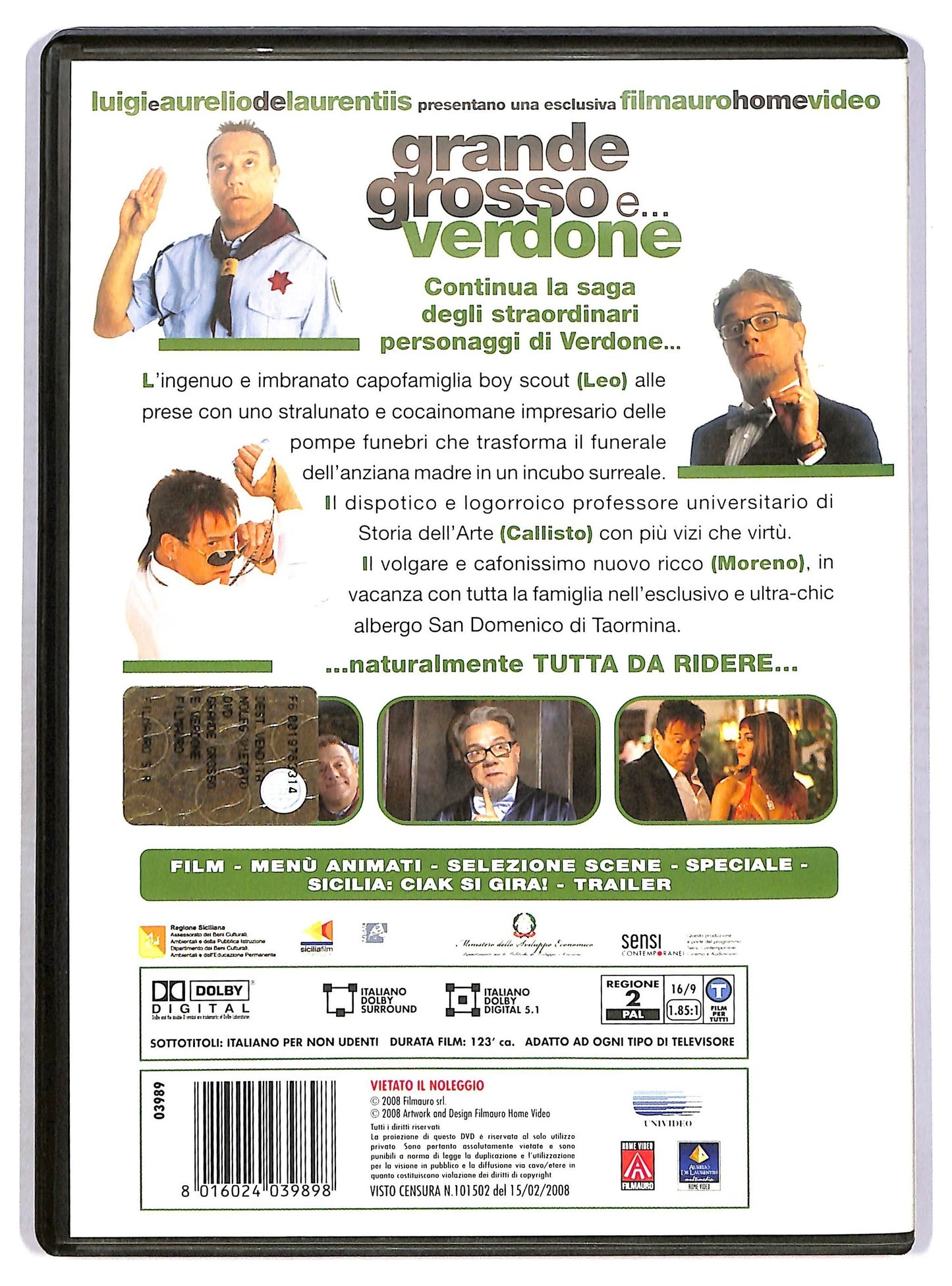 EBOND Grande, grosso e... Verdone DVD D765419
