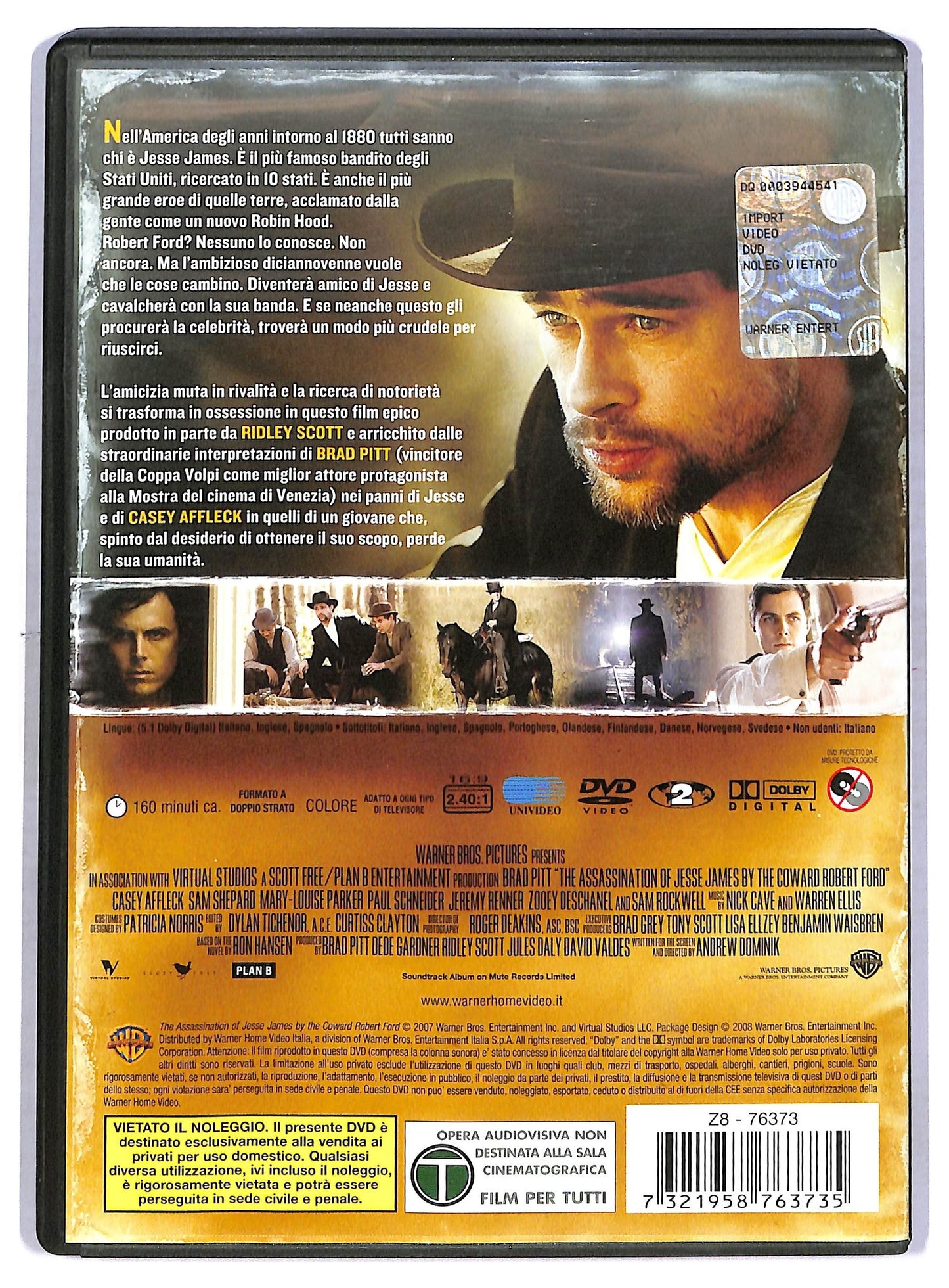 EBOND l'assassinio di jesse james DVD D765640