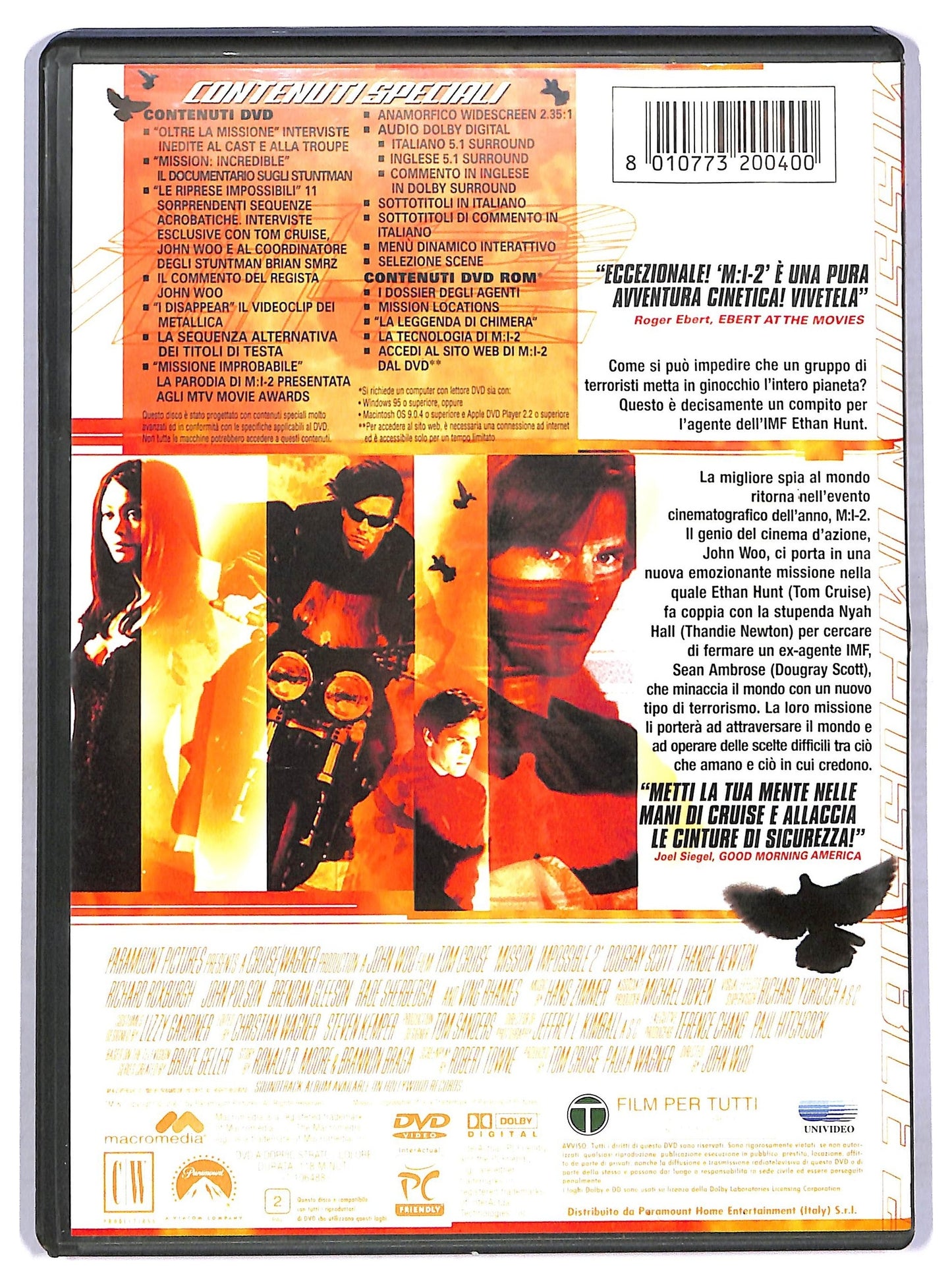 EBOND Mission: Impossible 2 DVD D765709