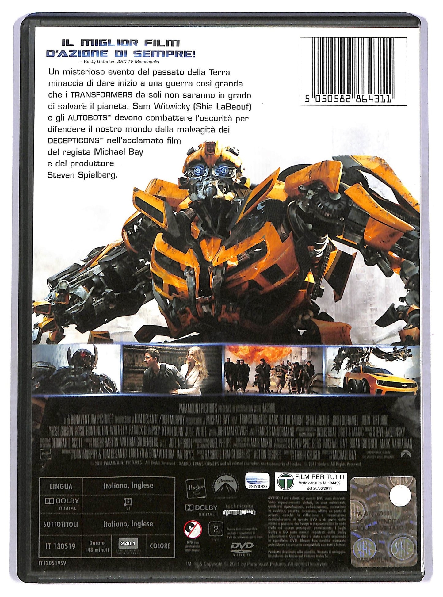 EBOND Transformers 3 DVD D765751