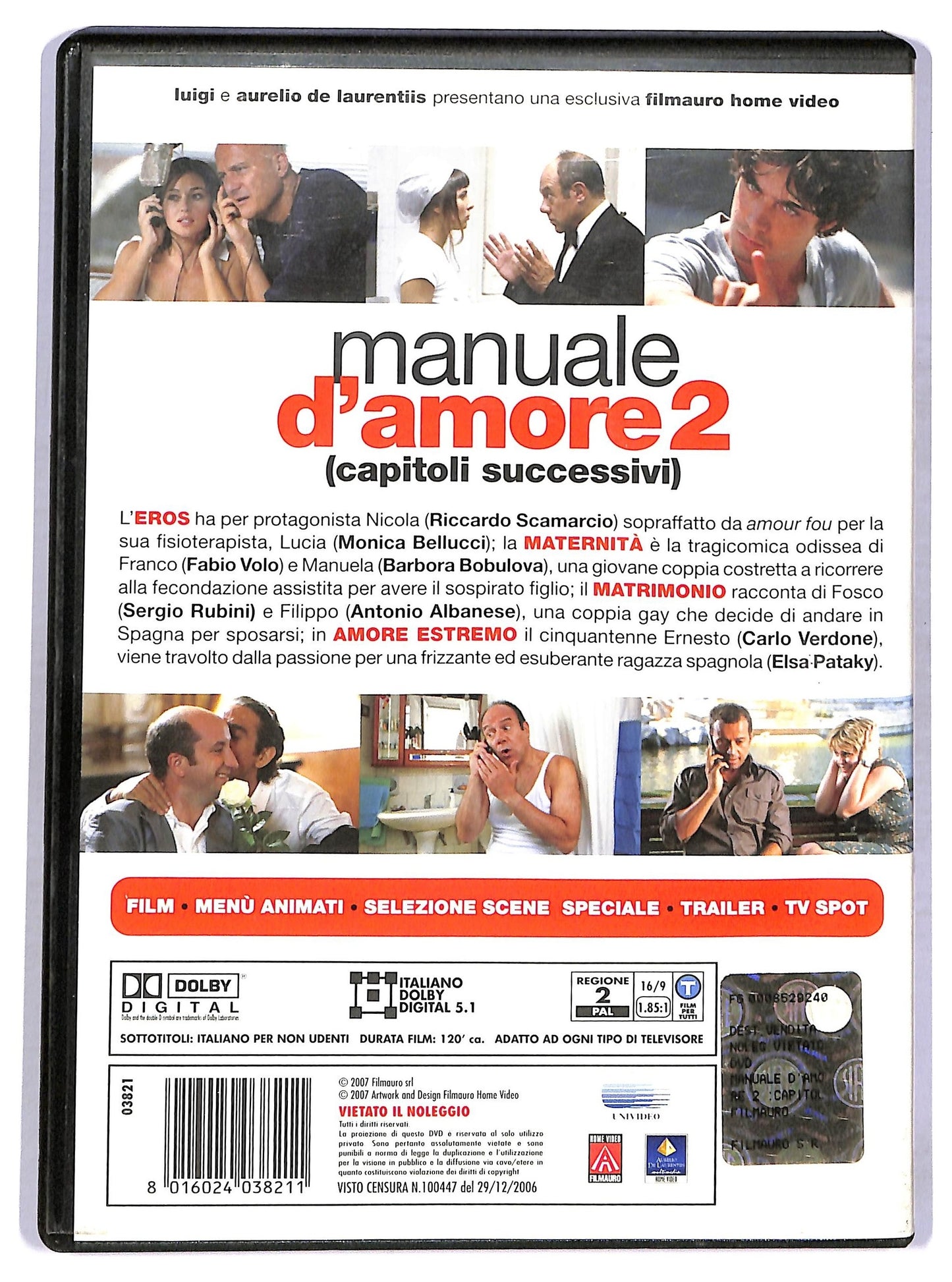 EBOND Manuale D'Amore 2 DVD D765757