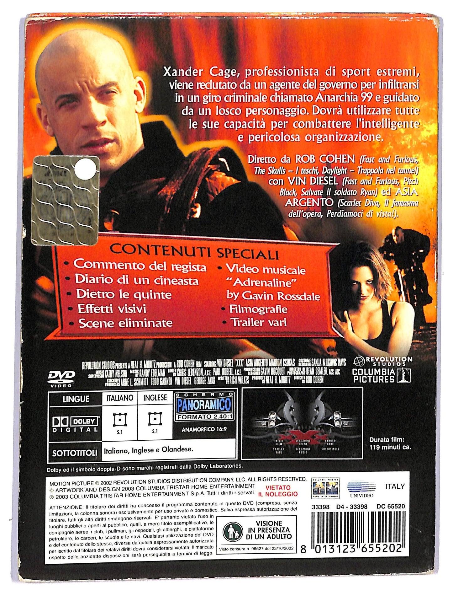 EBOND xXx - Digipack  DVD D765828