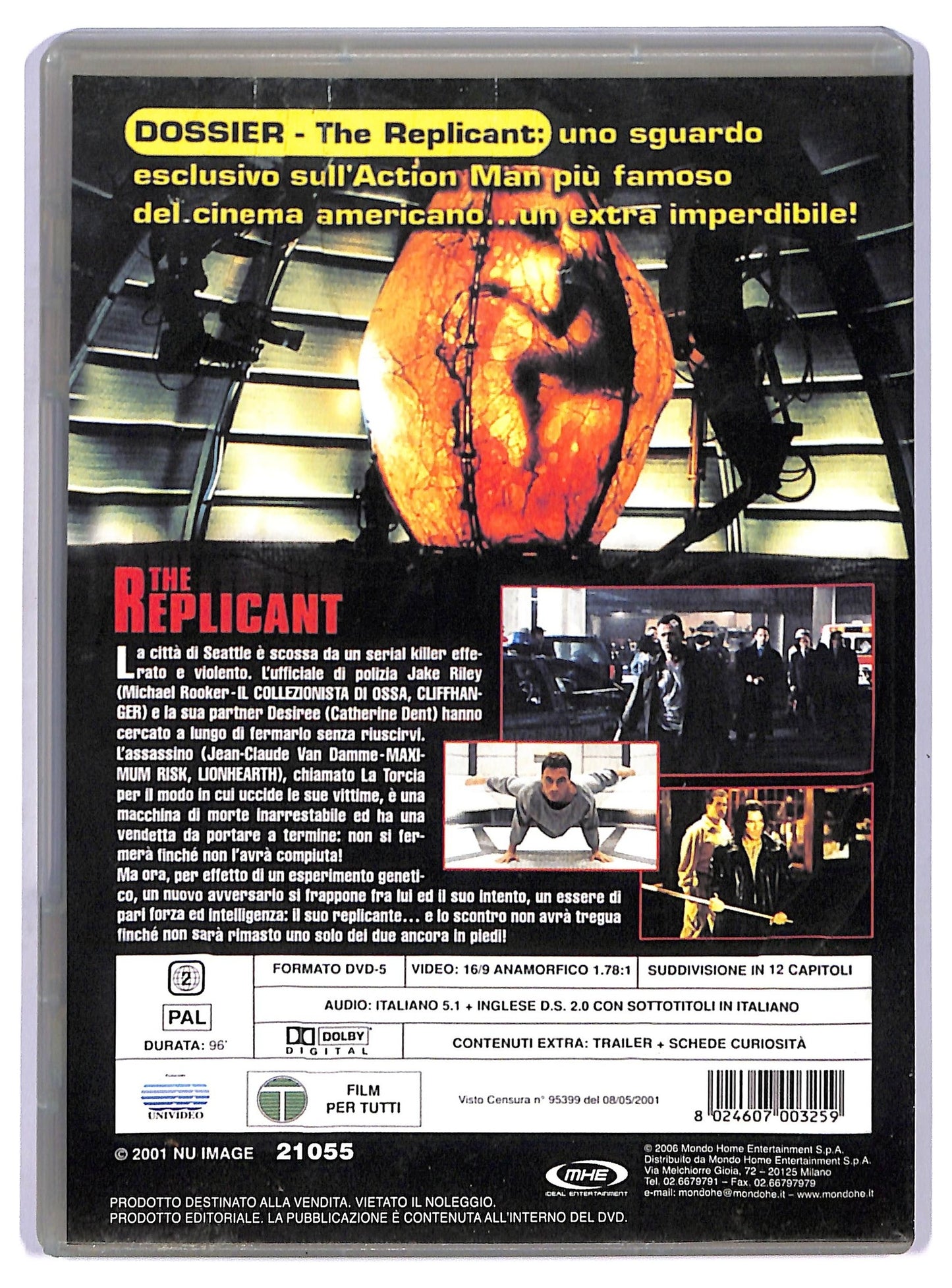 EBOND The replicant  EDITORIALE DVD D765839