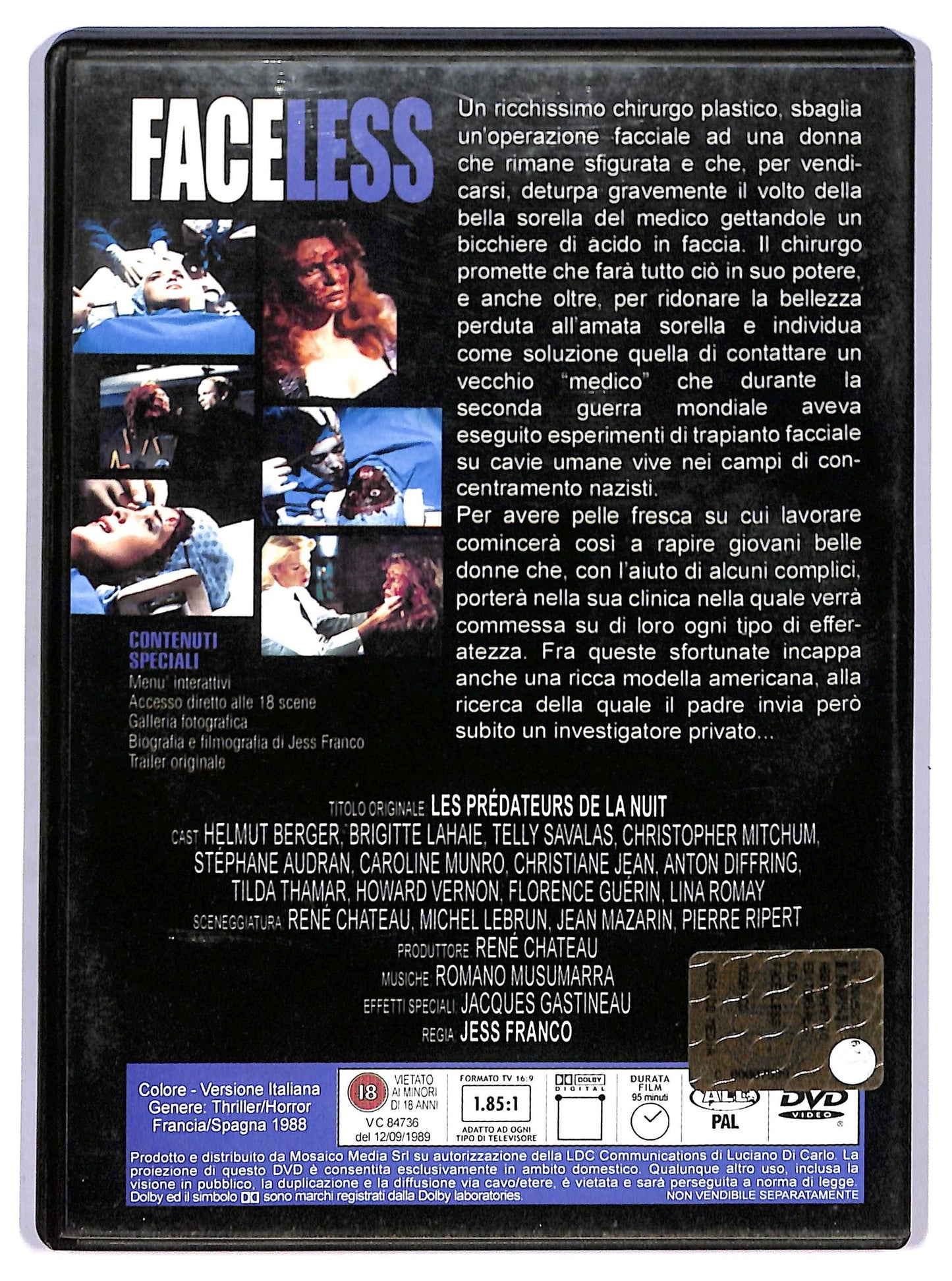 EBOND Faceless  DVD Editoriale D765917